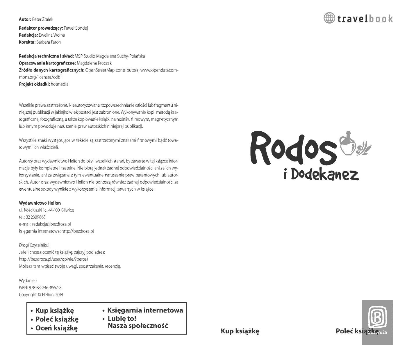 Fragment „Rodos i Dodekanez.Travelbook. Wydanie 1” — strona 2 z 8