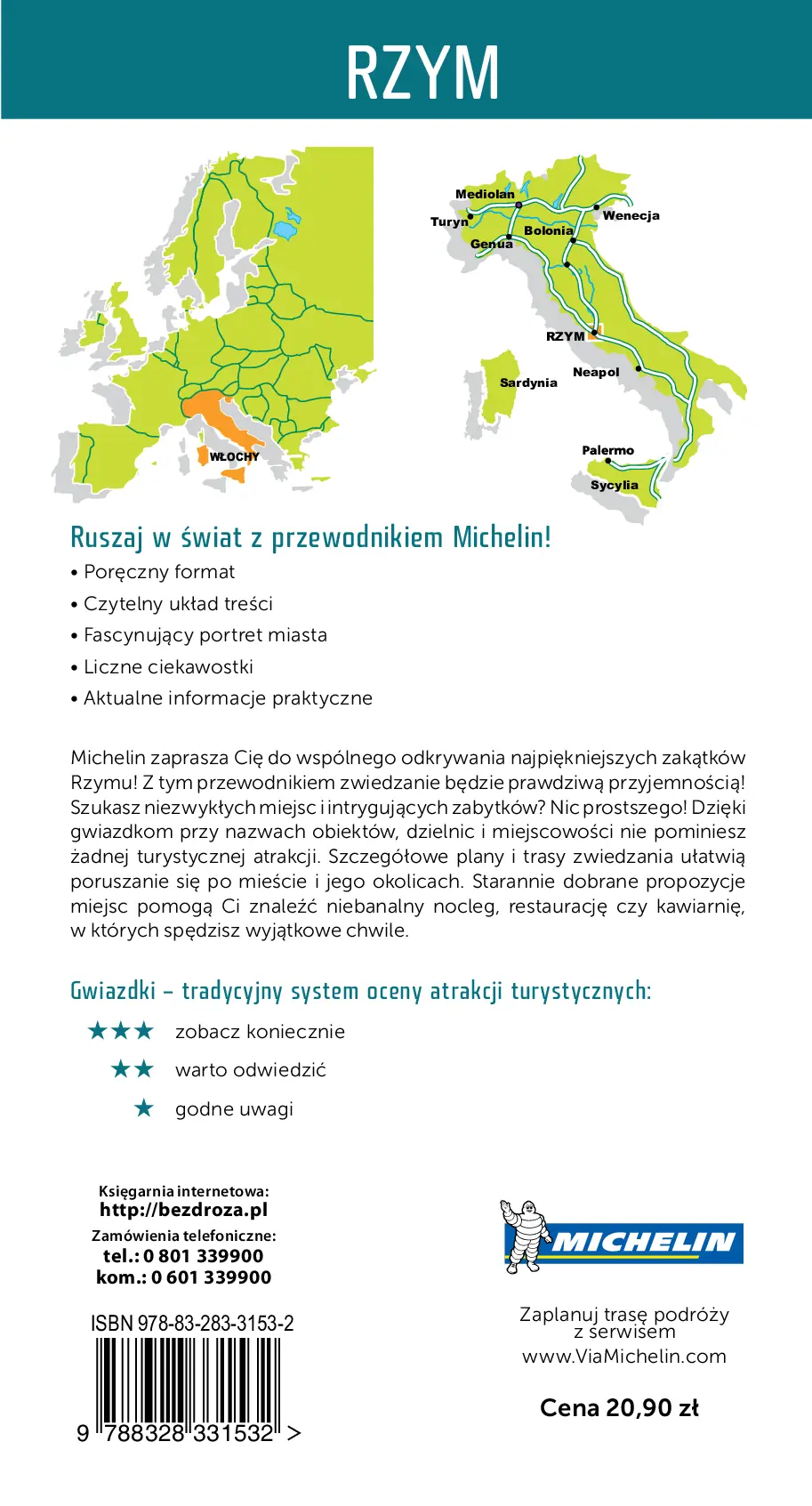 Fragment „Rzym. Michelin. Wydanie 1” — strona 14 z 15