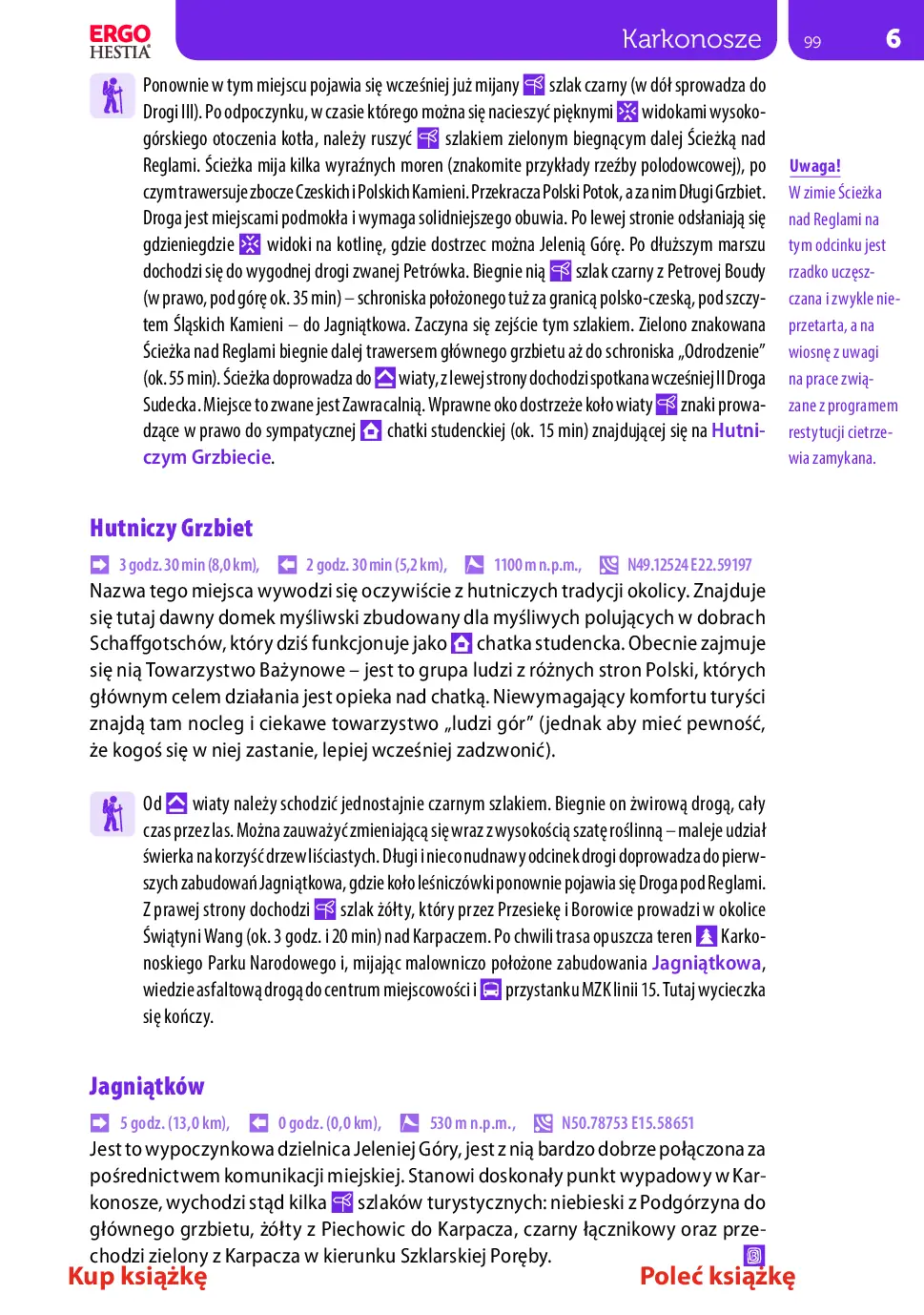 Fragment „Sudety. Przewodniki z górskiej półki. Wydanie 4” — strona 9 z 22