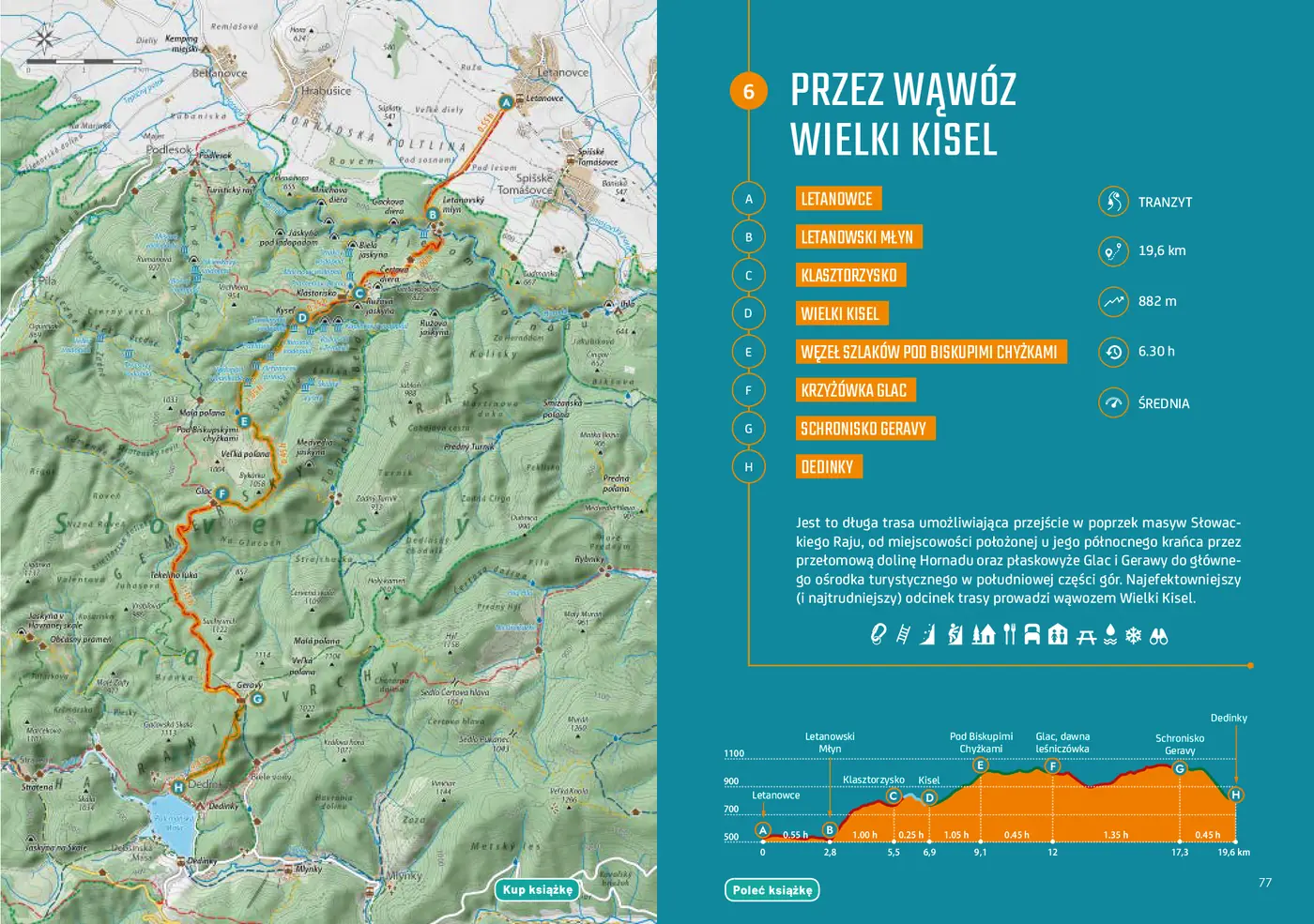 Fragment „Słowacki Raj. trek&travel. Wydanie 1” — strona 4 z 10