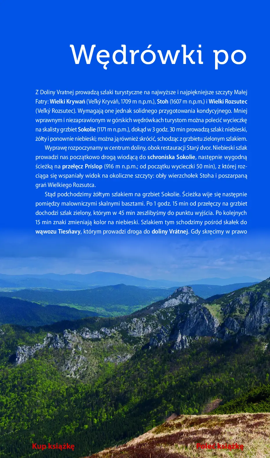 Fragment „Słowacja północna. Travelbook. Wydanie 3” — strona 18 z 26