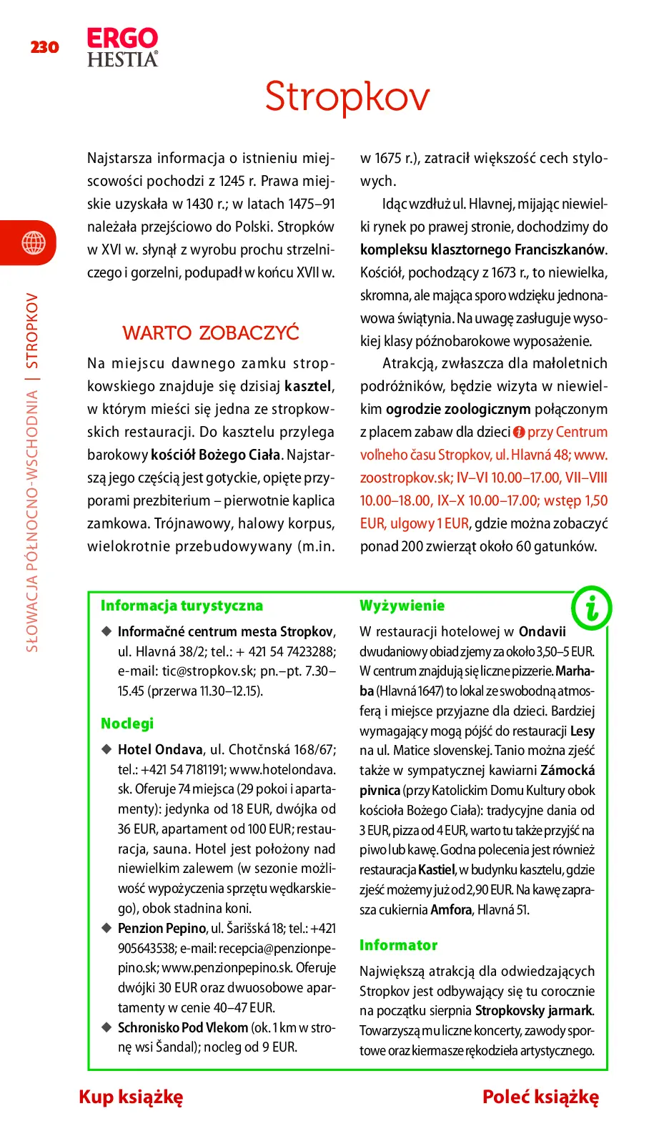 Fragment „Słowacja północna. Travelbook. Wydanie 3” — strona 20 z 26