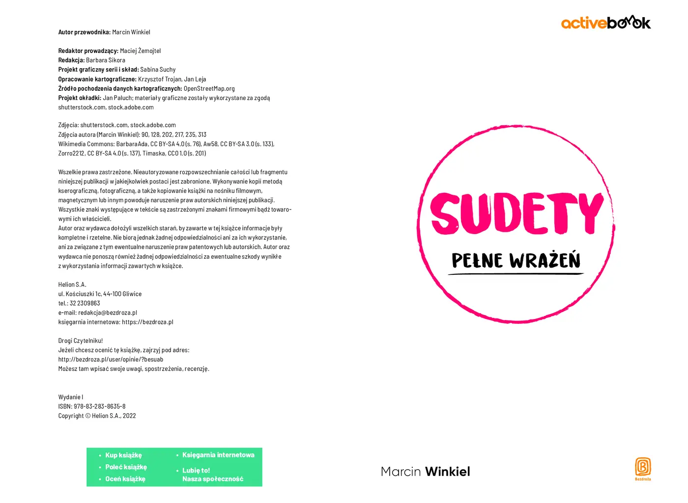 Fragment „Sudety pełne wrażeń. ActiveBook. Wydanie 1” — strona 2 z 14