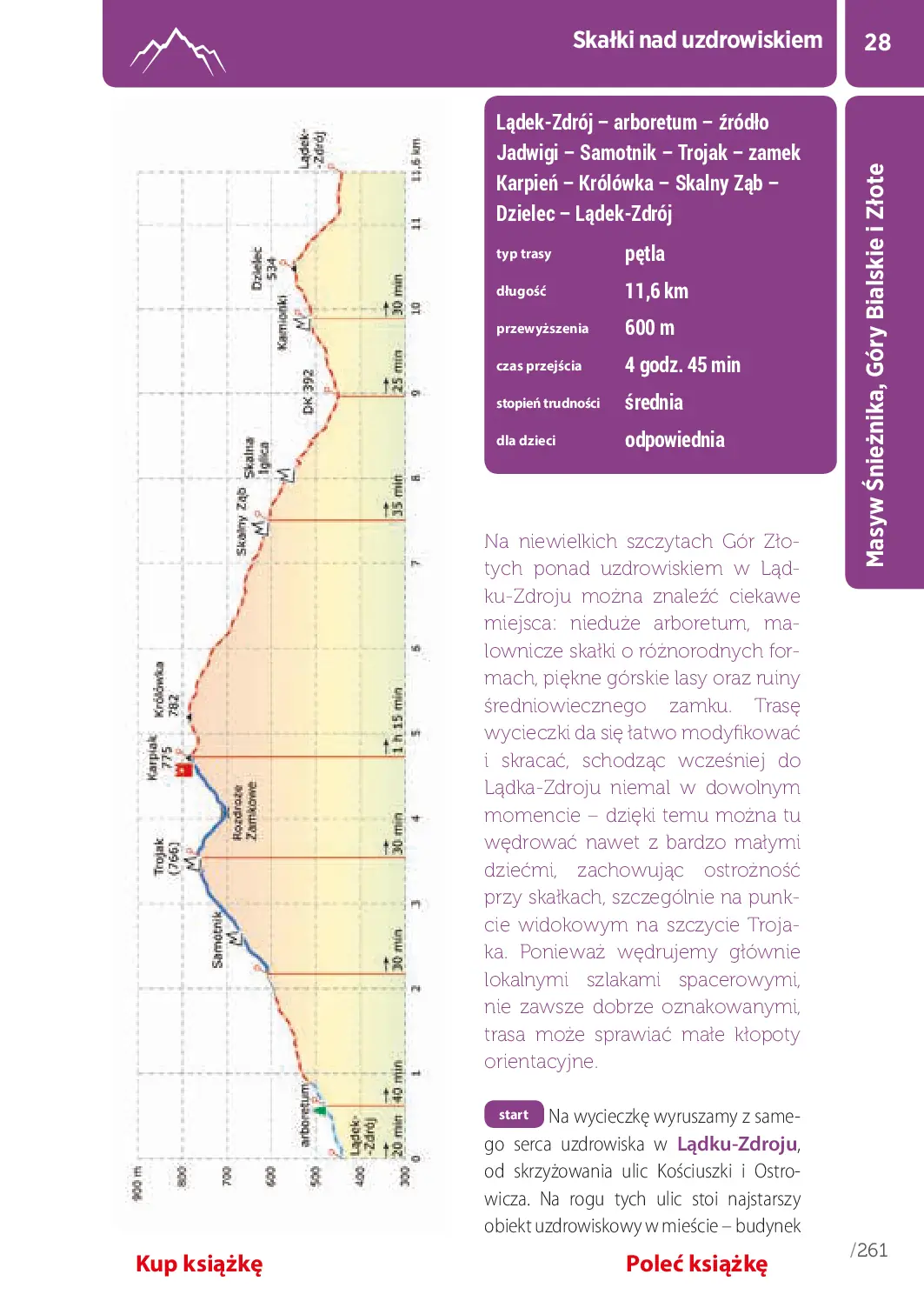Fragment „Sudety. Najpiękniejsze wycieczki w Polsce, Czechach i Niemczech. Wydanie 1” — strona 21 z 28