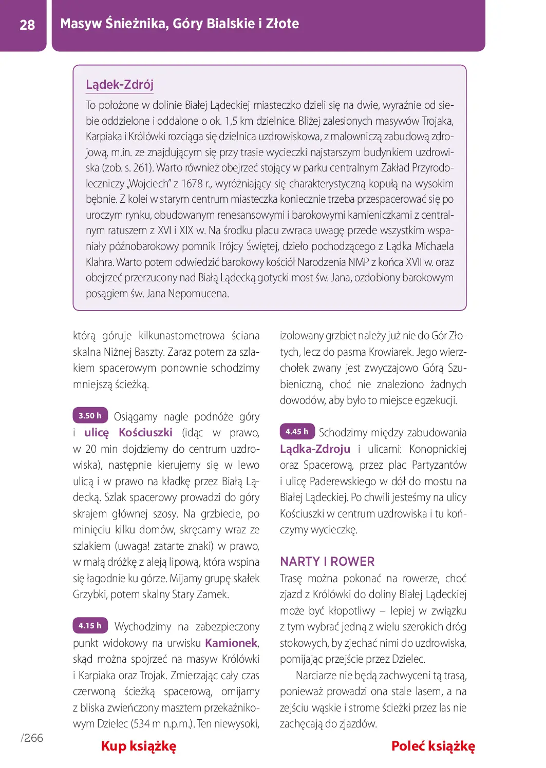 Fragment „Sudety. Najpiękniejsze wycieczki w Polsce, Czechach i Niemczech. Wydanie 1” — strona 26 z 28