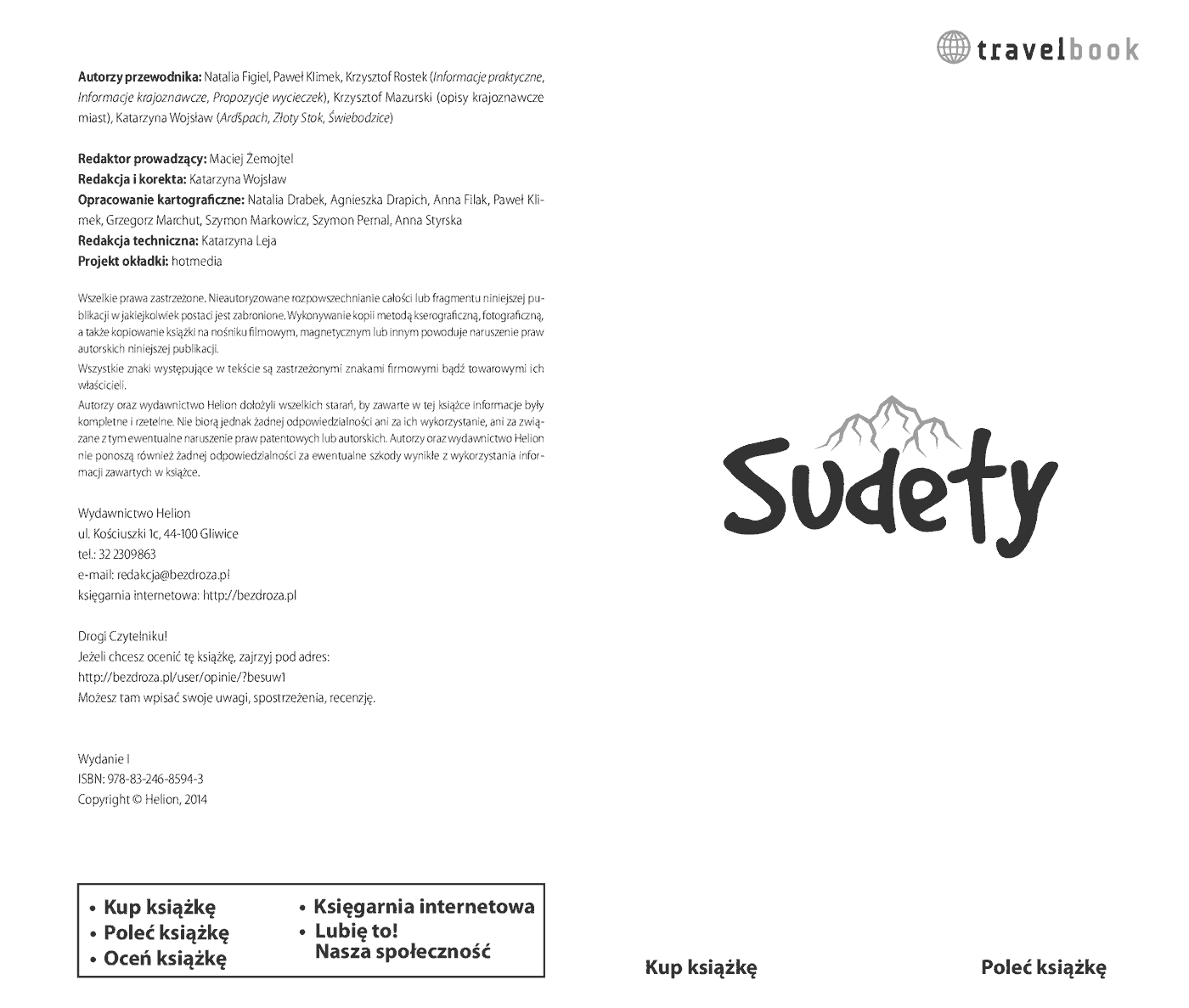 Fragment „Sudety. Travelbook. Wydanie 1” — strona 2 z 11