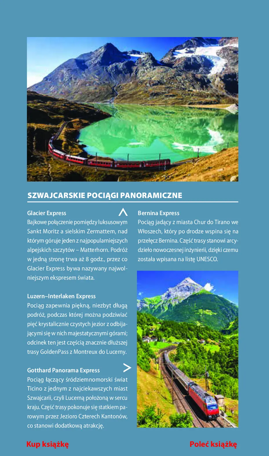 Fragment „Szwajcaria oraz Liechtenstein. Travelbook. Wydanie 1” — strona 9 z 30
