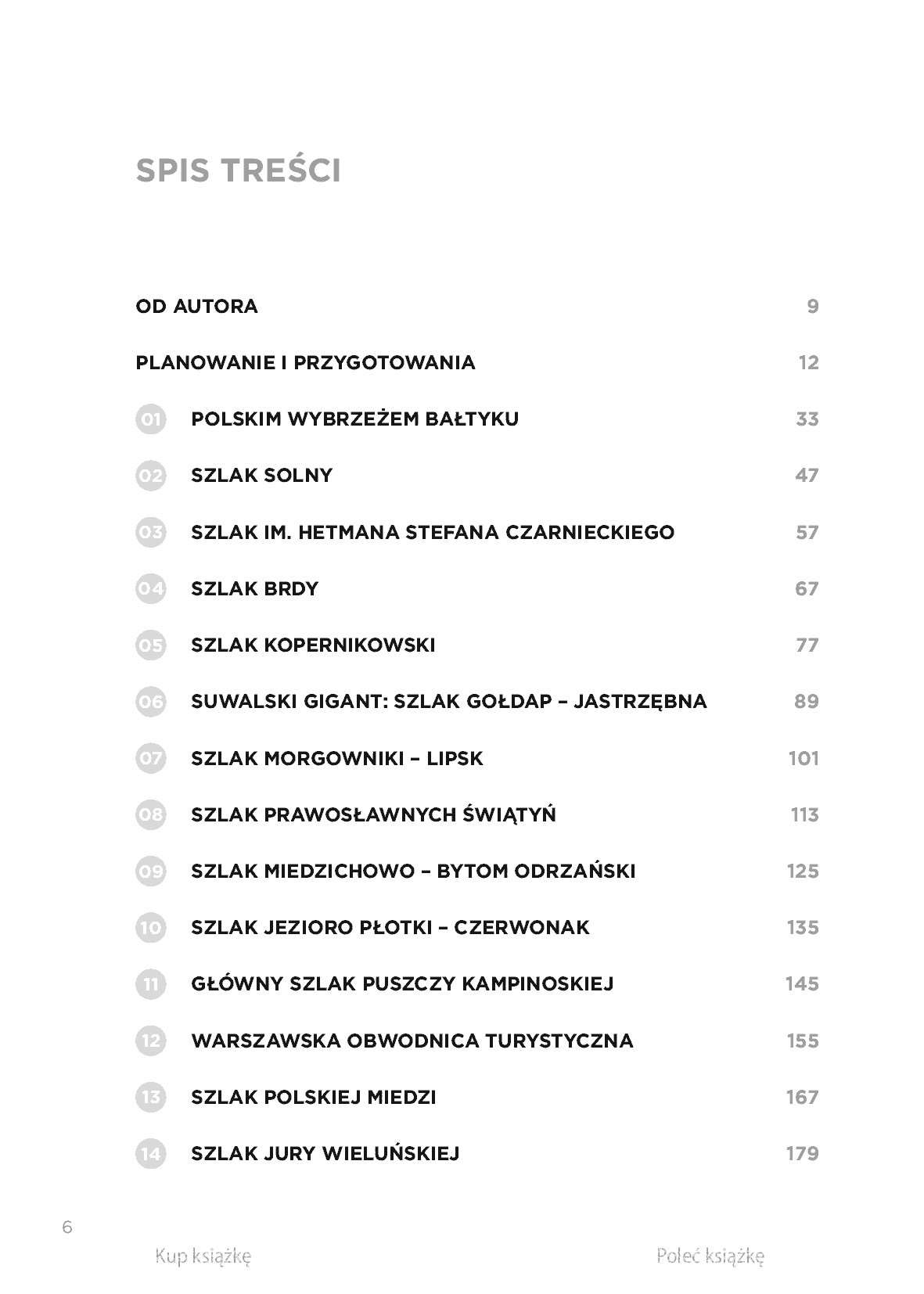 Fragment „Szlaki Polski. 30 najpiękniejszych tras długodystansowych” — strona 4 z 22
