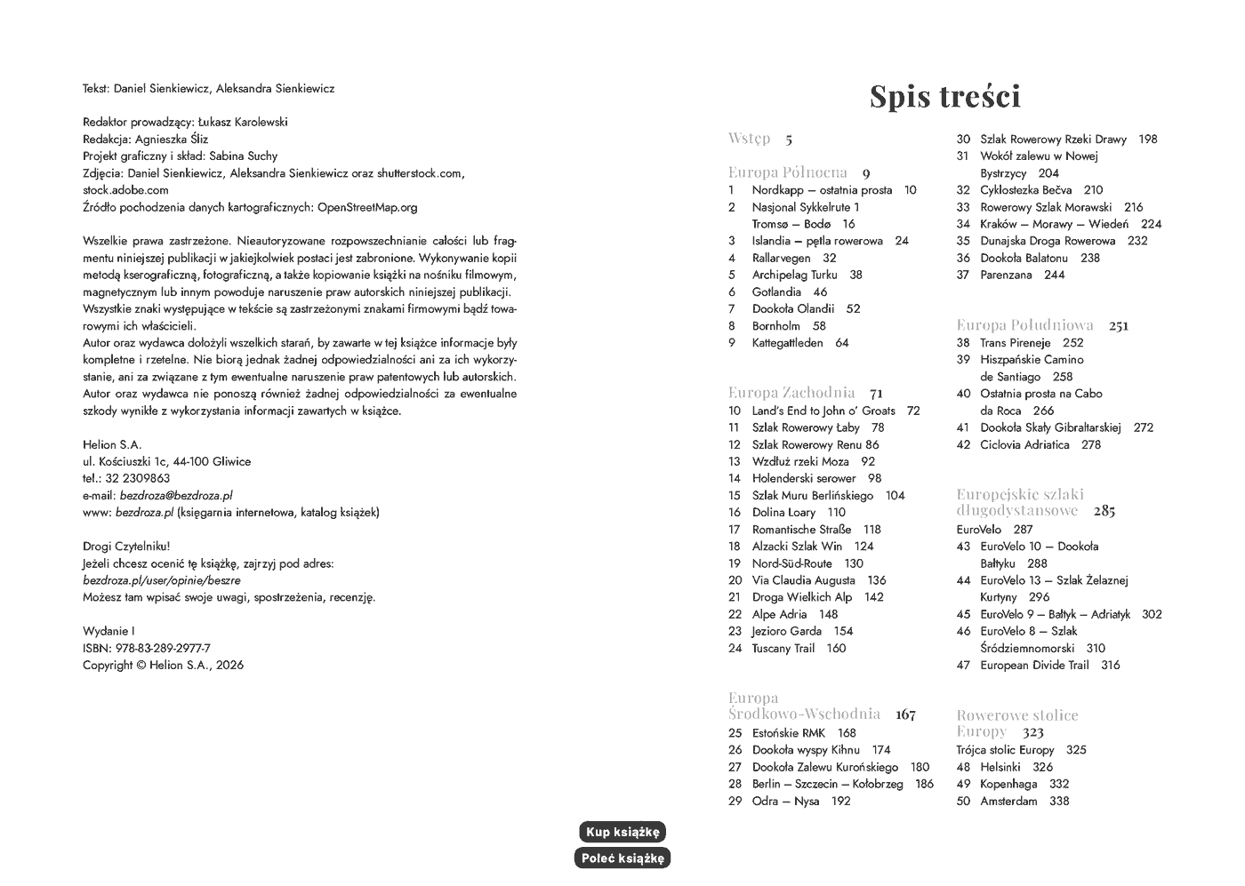 Fragment „Szlaki rowerowe Europy. 50 tras pełnych wrażeń” — strona 2 z 9