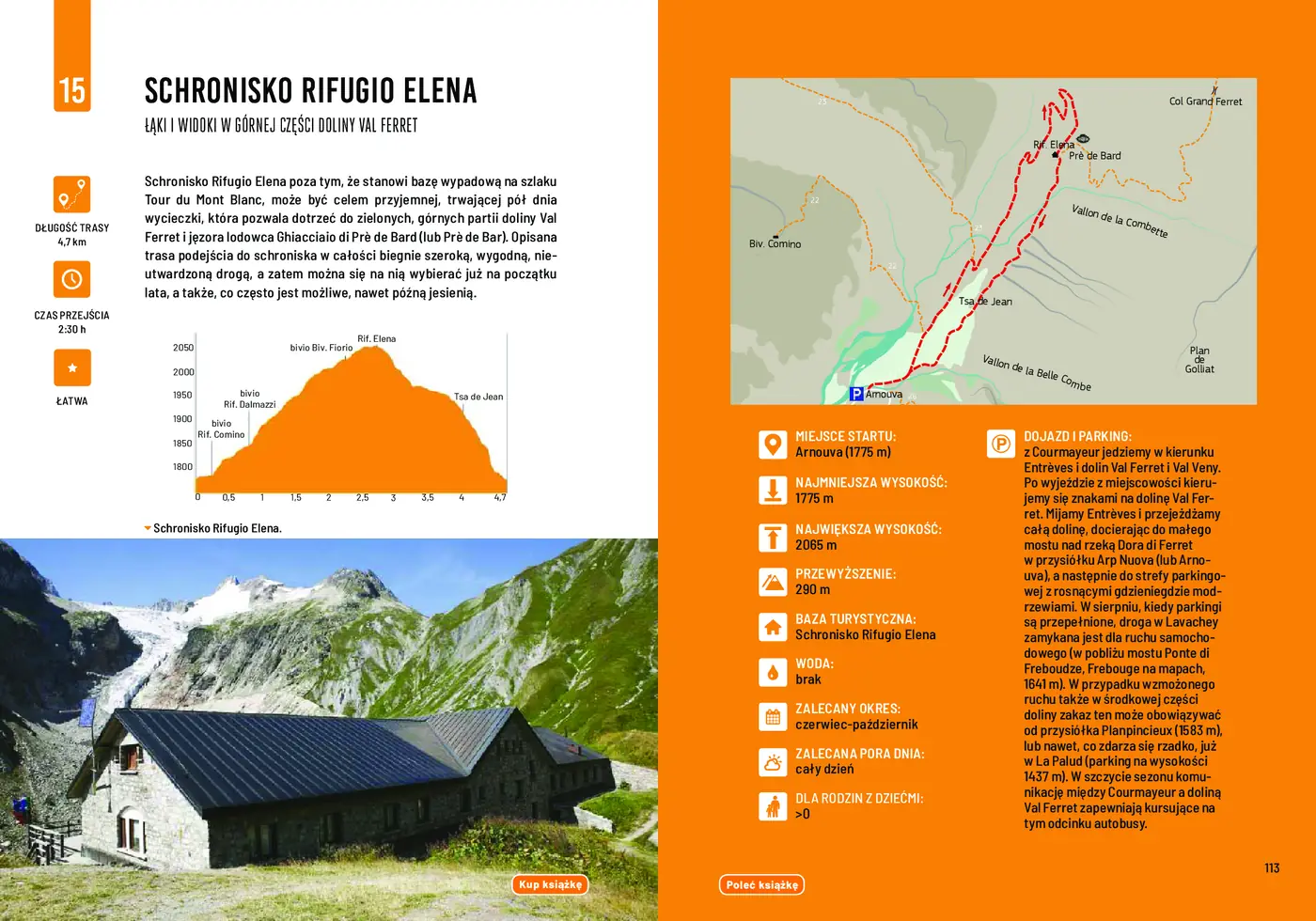 Fragment „Courmayeur. Mont Blanc. Najpiękniejsze trasy hikingowe” — strona 5 z 9