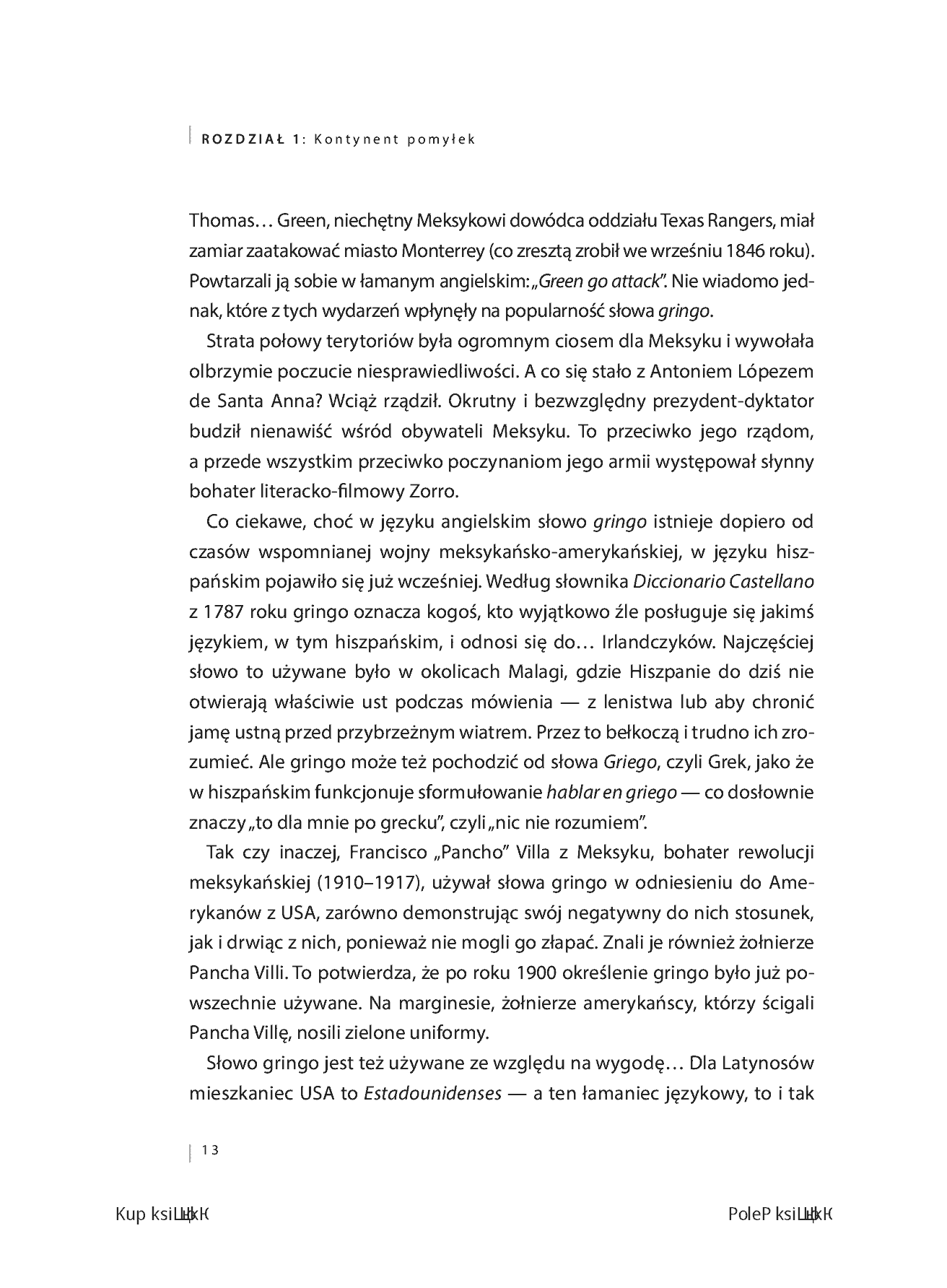 Fragment „To nie jest miejsce dla gringo” — strona 13 z 22