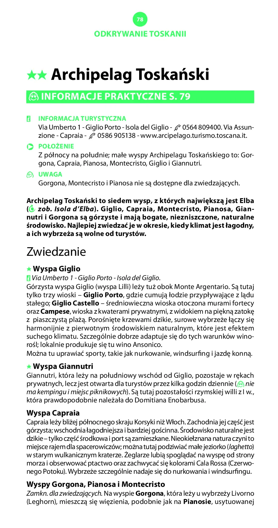 Fragment „Toskania. Zielony Przewodnik. Wydanie 3” — strona 6 z 14