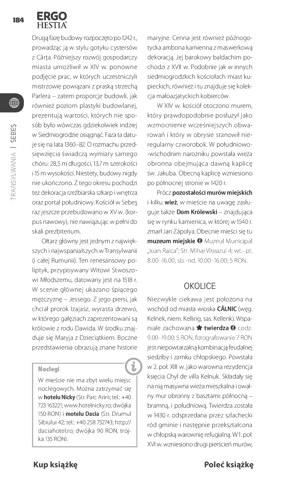 Fragment „Transylwania i Marmarosz. Travelbook. Wydanie 1” — strona 12 z 30