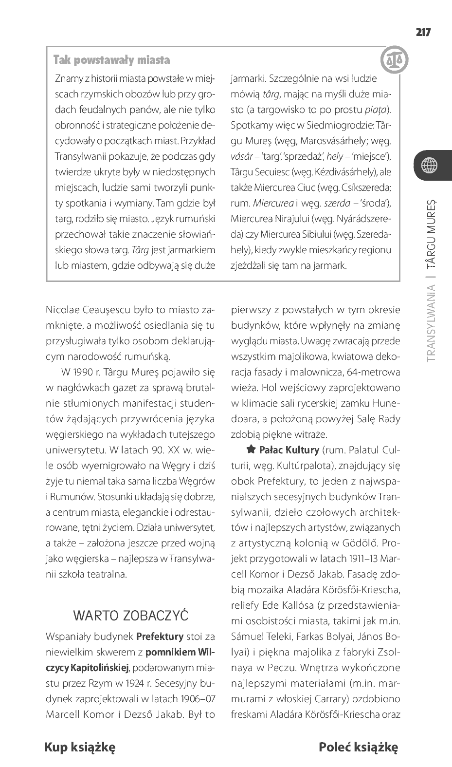 Fragment „Transylwania i Marmarosz. Travelbook. Wydanie 1” — strona 25 z 30