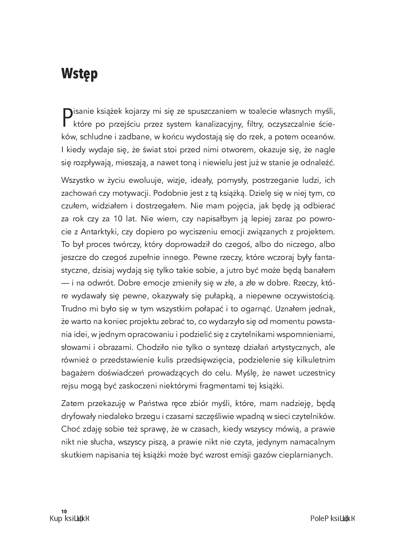 Fragment „Trzy Sztuki w Antarktyce. Pierwsza artystyczna wyprawa polskich twórców do Antarktyki” — strona 5 z 24