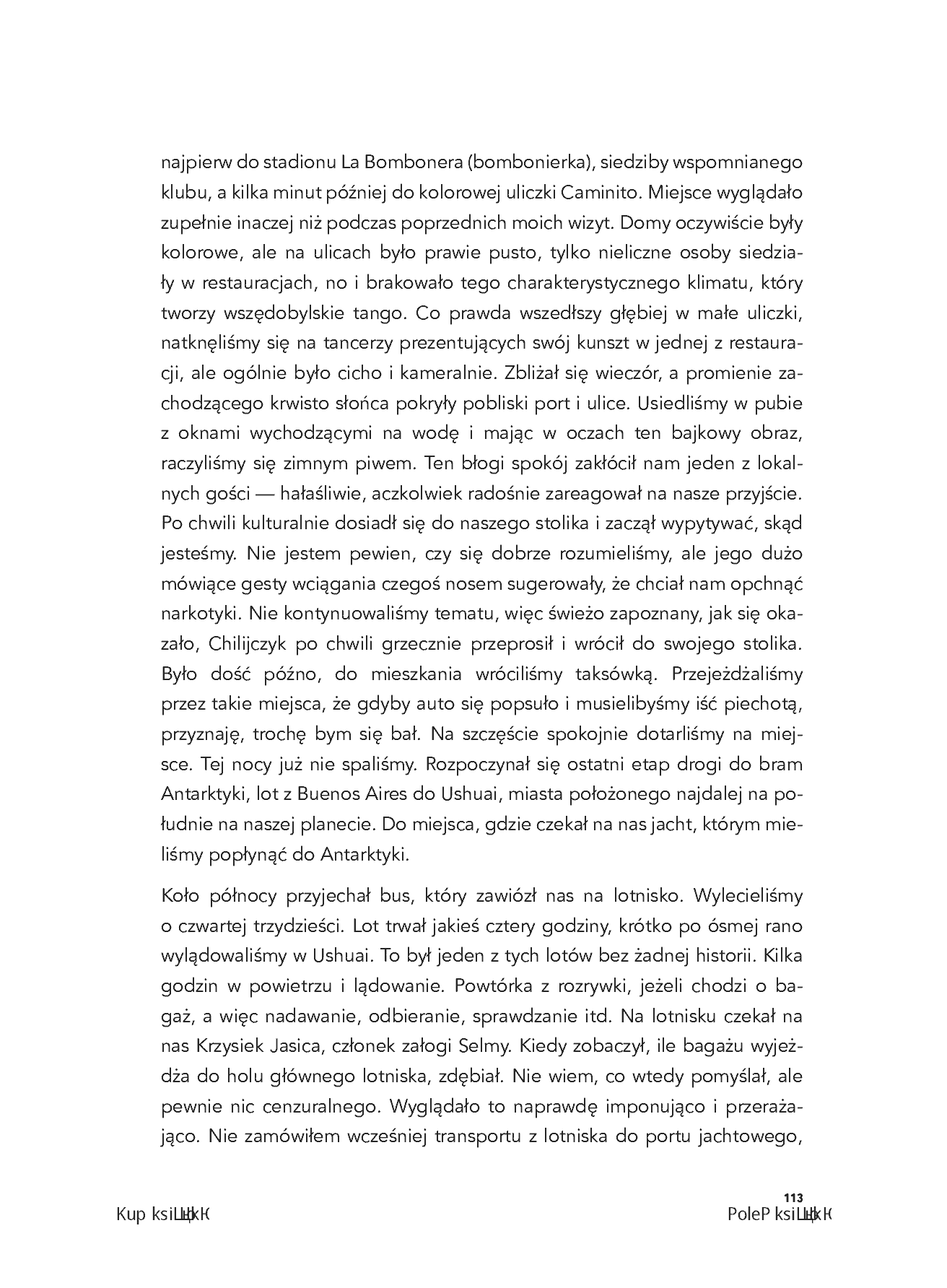 Fragment „Trzy Sztuki w Antarktyce. Pierwsza artystyczna wyprawa polskich twórców do Antarktyki” — strona 15 z 24
