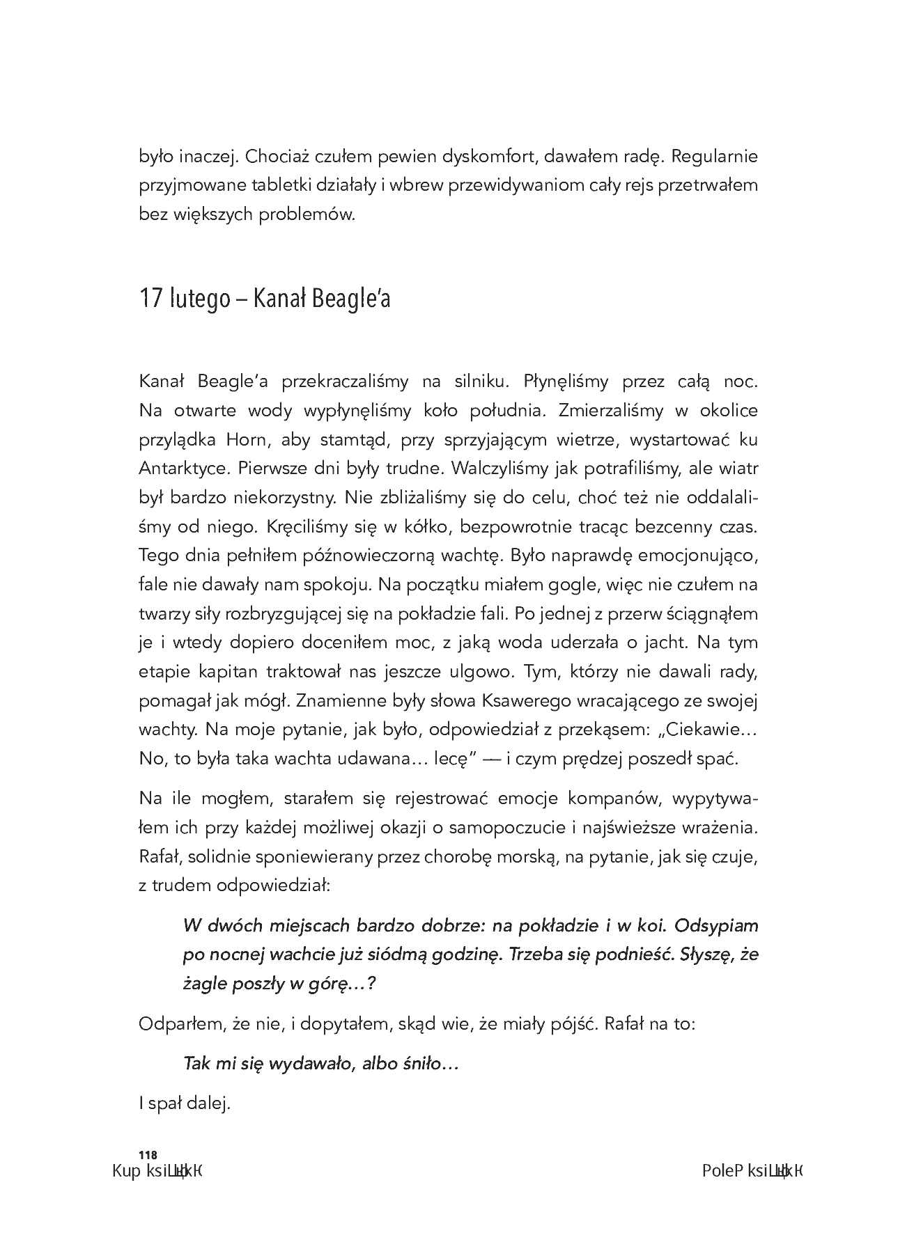 Fragment „Trzy Sztuki w Antarktyce. Pierwsza artystyczna wyprawa polskich twórców do Antarktyki” — strona 20 z 24