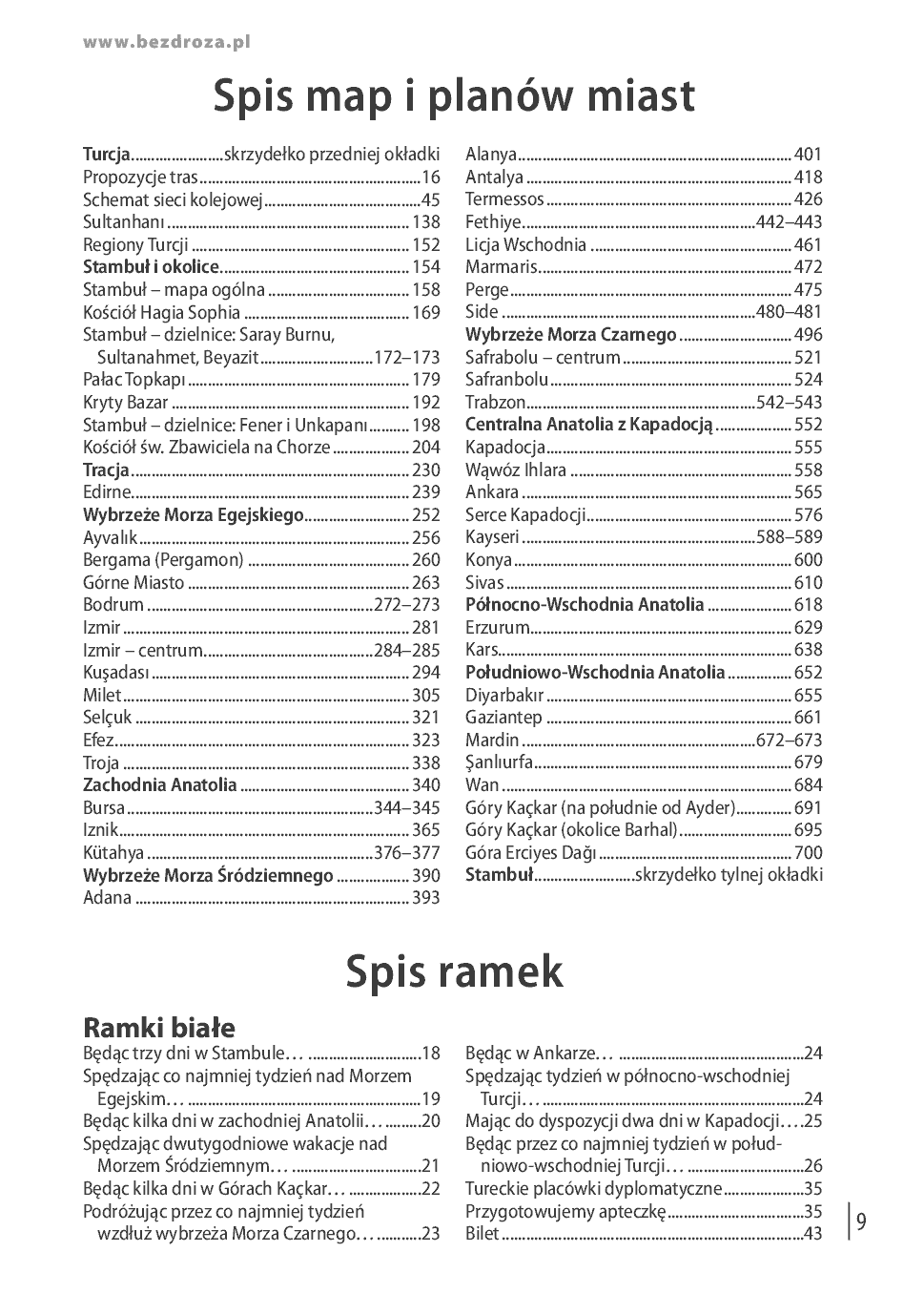 Fragment „Turcja. Kraj czterech mórz. Wydanie 5” — strona 9 z 24