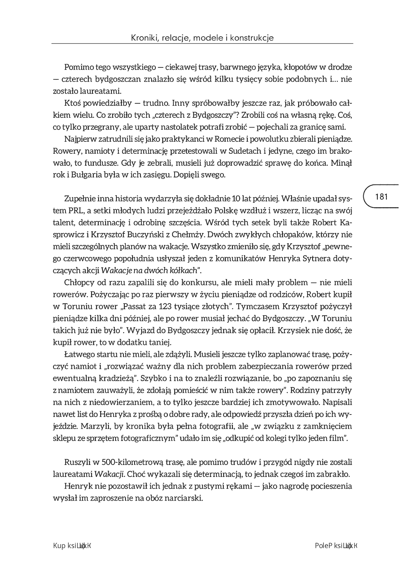Fragment „Henryka Sytnera Wakacje na Dwóch Kółkach” — strona 5 z 18