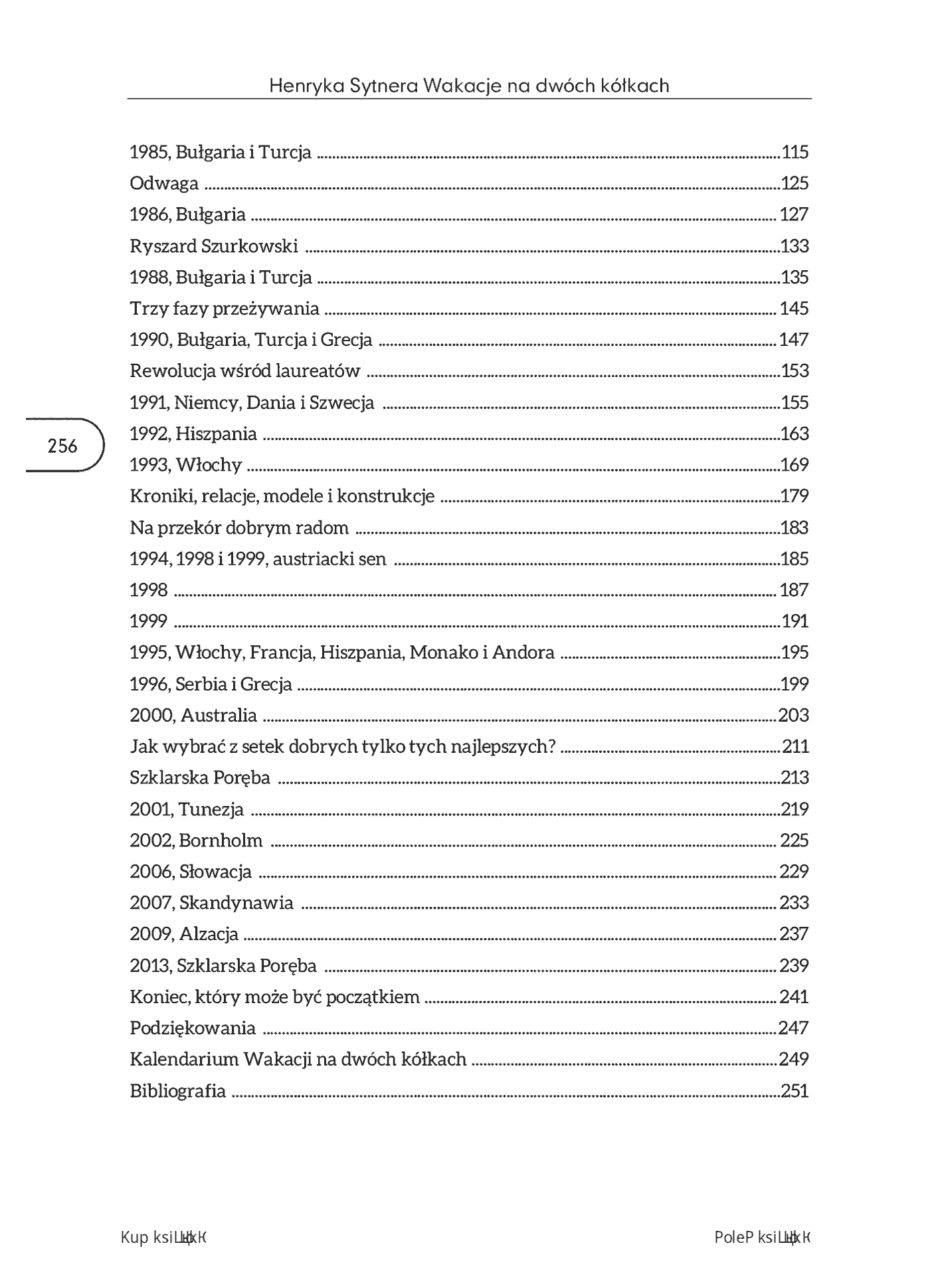 Fragment „Henryka Sytnera Wakacje na Dwóch Kółkach” — strona 16 z 18