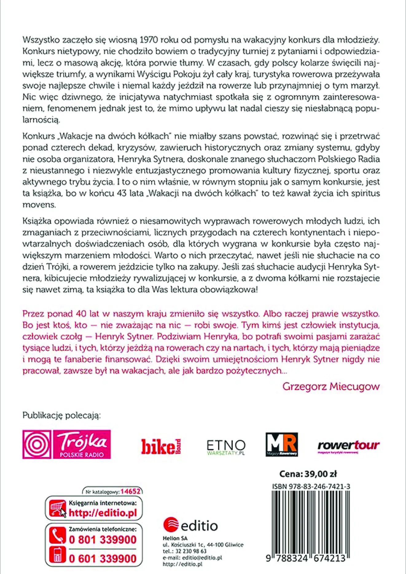 Fragment „Henryka Sytnera Wakacje na Dwóch Kółkach” — strona 18 z 18