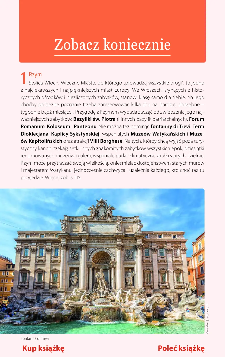 Fragment „Włochy północne. Wszystkie drogi prowadzą do Rzymu. Wydanie 5” — strona 6 z 21