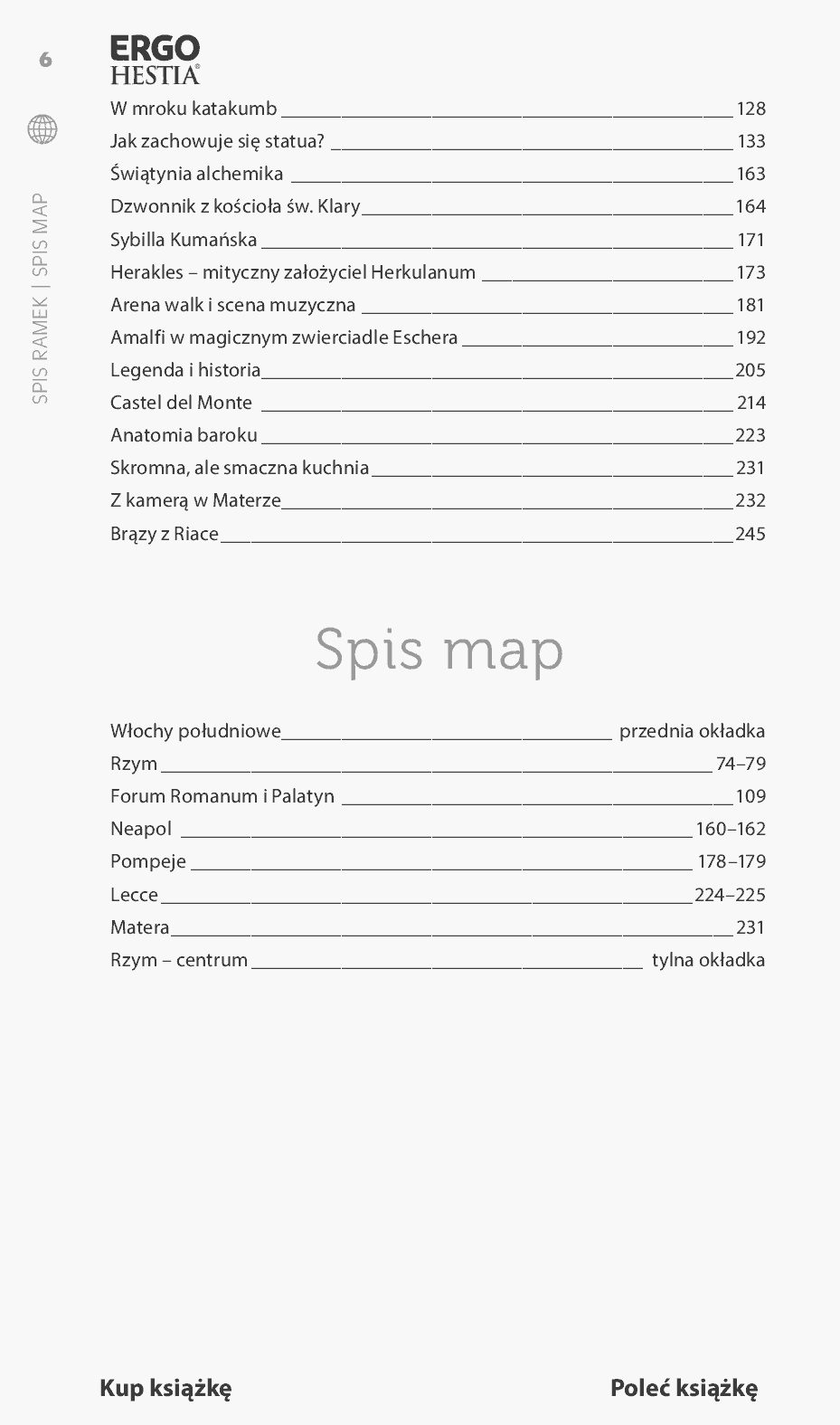 Fragment „Włochy południowe i Rzym. Travelbook. Wydanie 3” — strona 6 z 30