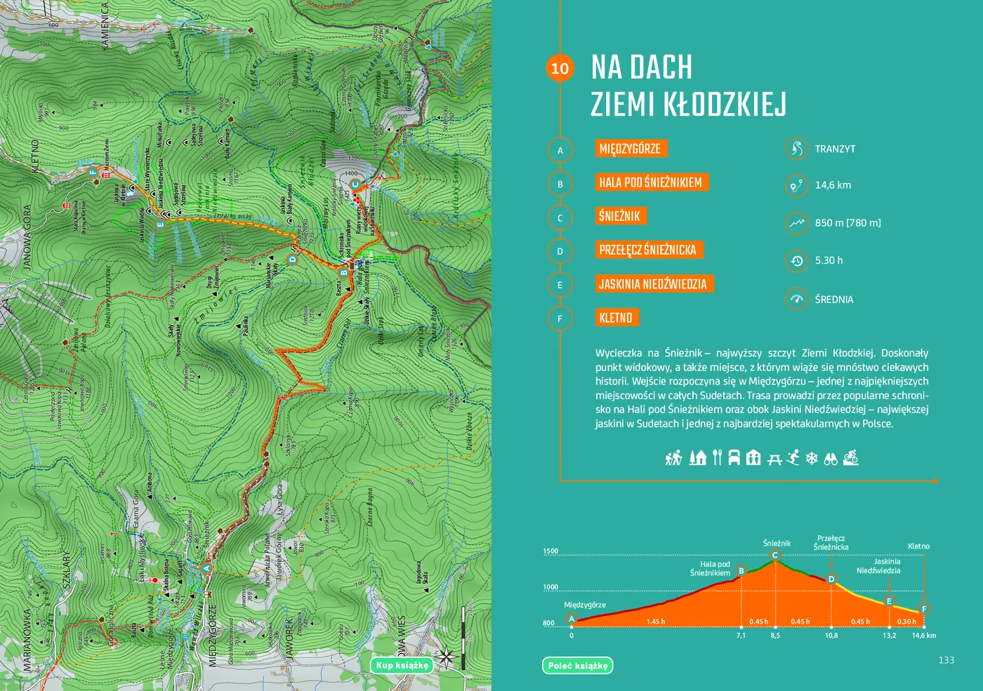 Fragment „Ziemia Kłodzka. trek&travel. Wydanie 2” — strona 5 z 11