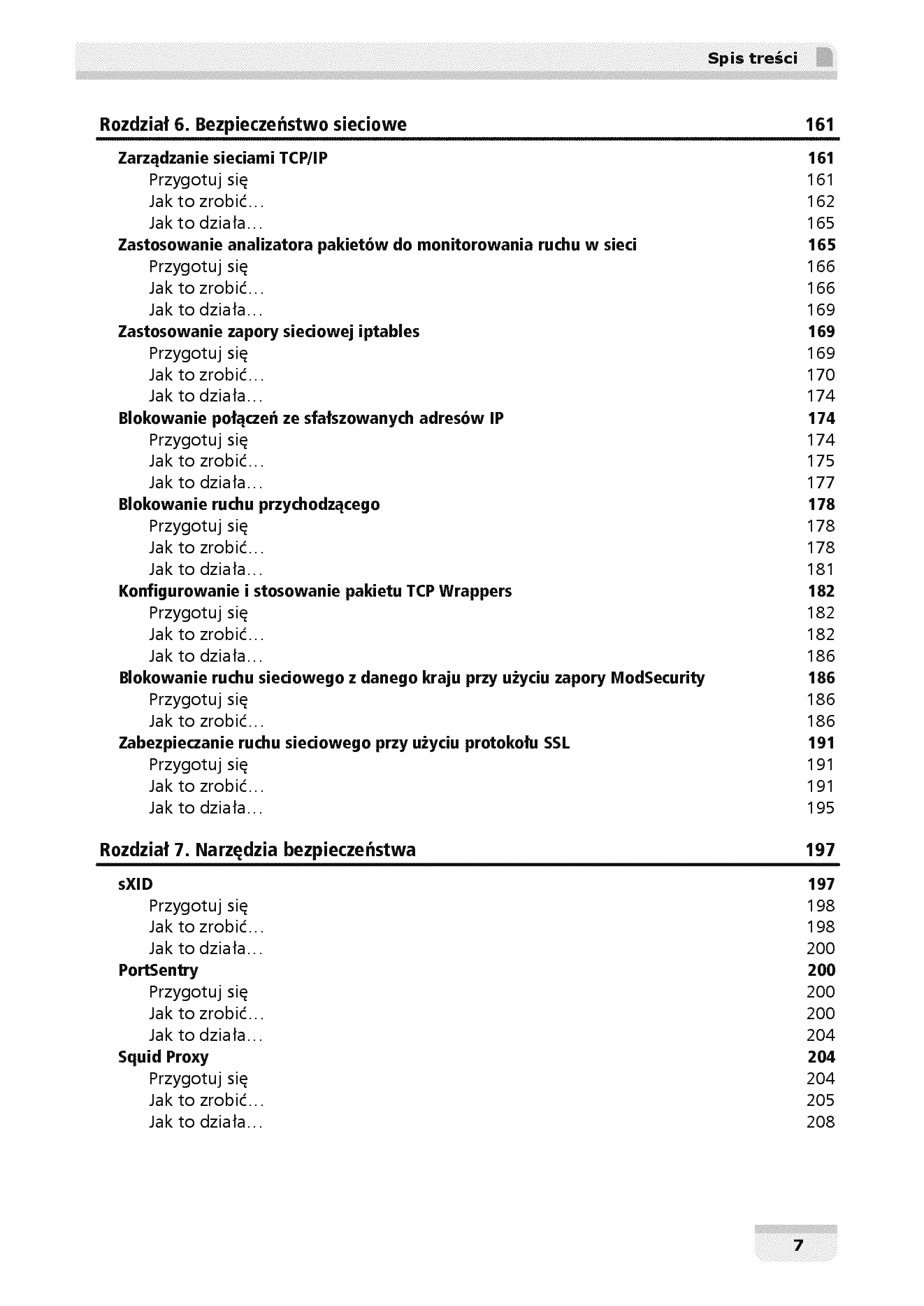 Fragment „Bezpieczeństwo systemu Linux w praktyce. Receptury. Wydanie II” — strona 7 z 30
