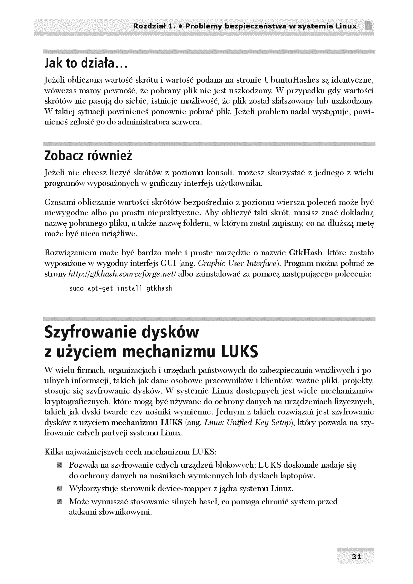 Fragment „Bezpieczeństwo systemu Linux w praktyce. Receptury. Wydanie II” — strona 23 z 30