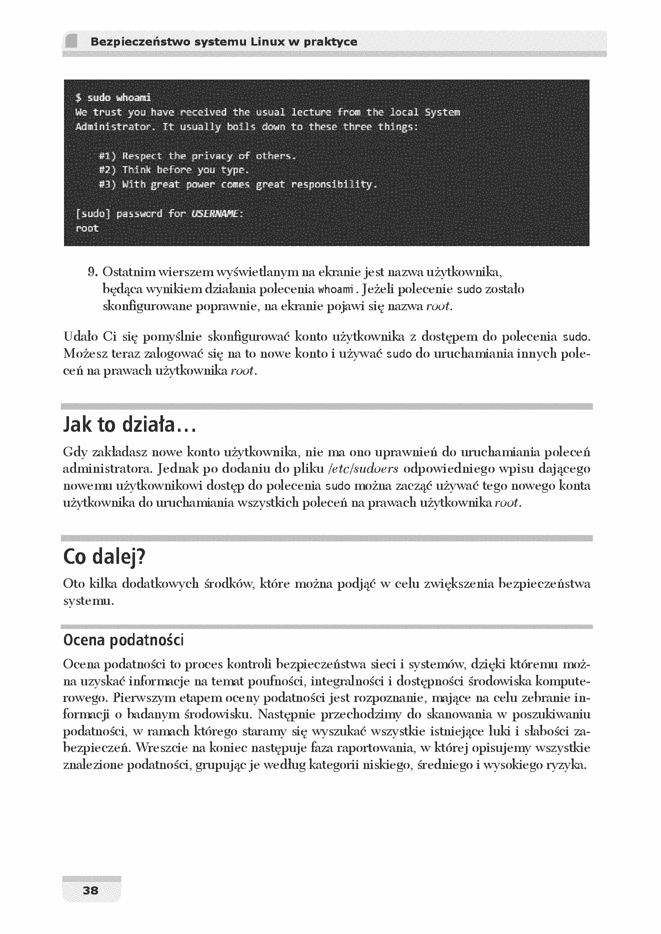 Fragment „Bezpieczeństwo systemu Linux w praktyce. Receptury. Wydanie II” — strona 30 z 30