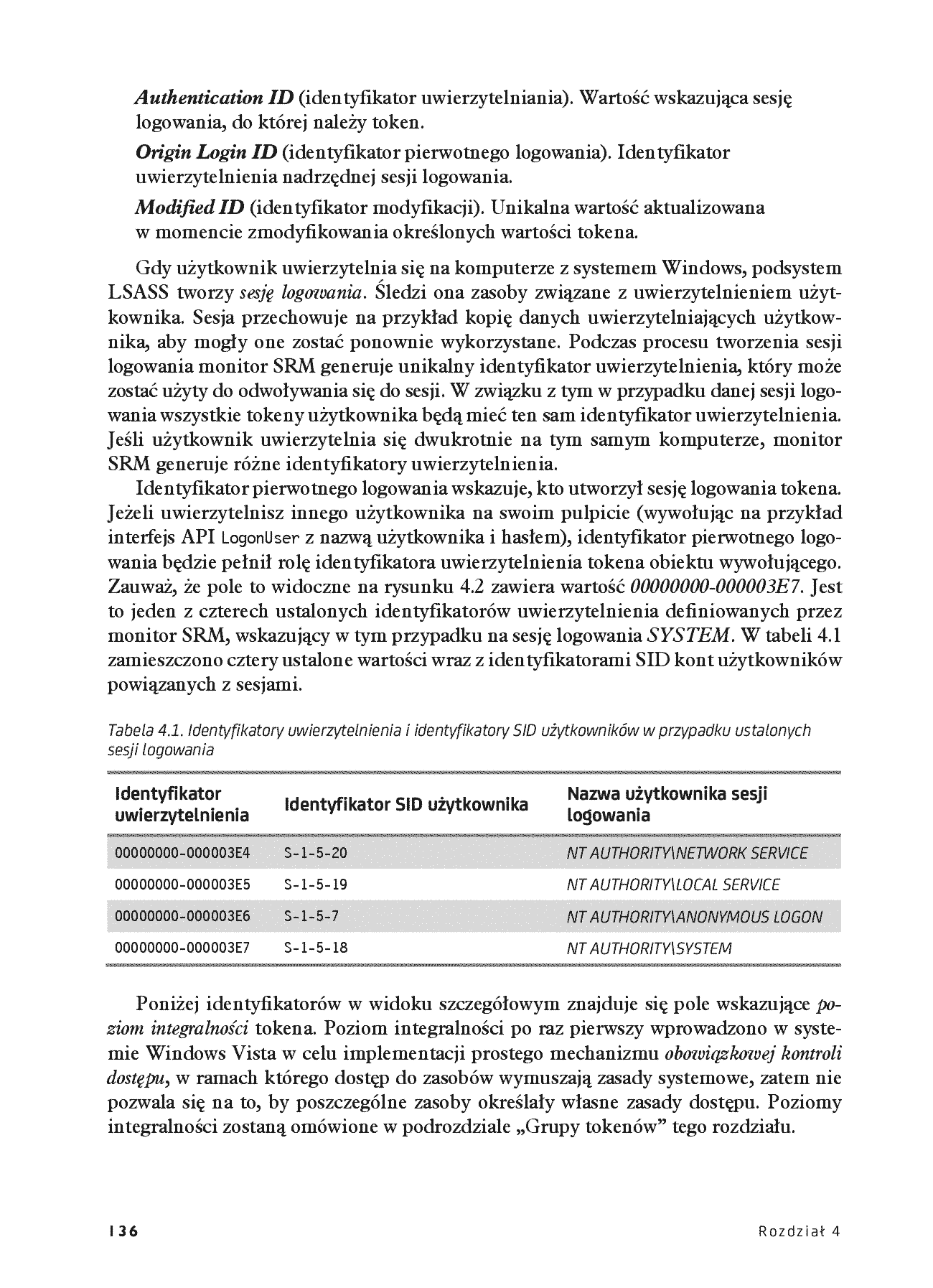 Fragment „Bezpieczeństwo Windows od środka. Kompleksowe spojrzenie na uwierzytelnianie, autoryzację i audyt systemu” — strona 16 z 30