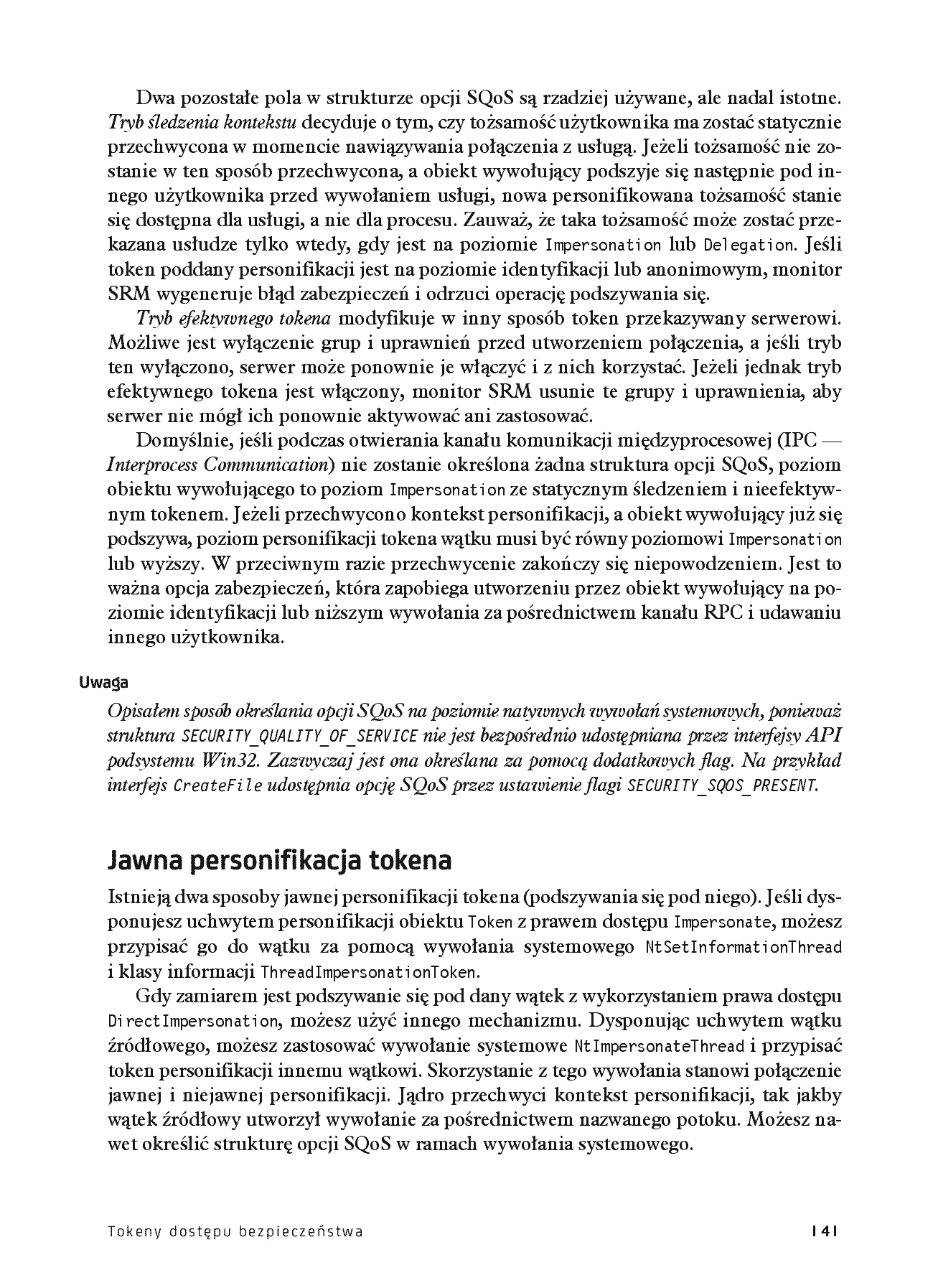 Fragment „Bezpieczeństwo Windows od środka. Kompleksowe spojrzenie na uwierzytelnianie, autoryzację i audyt systemu” — strona 21 z 30