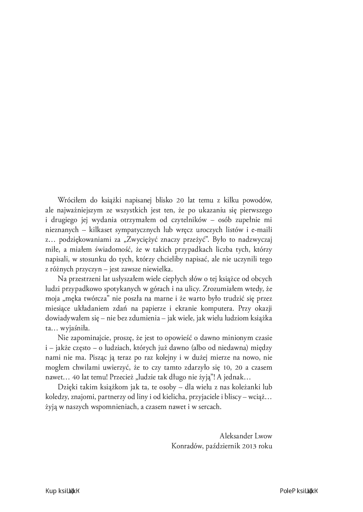 Fragment „Zwyciężyć znaczy przeżyć. 20 lat później” — strona 3 z 12