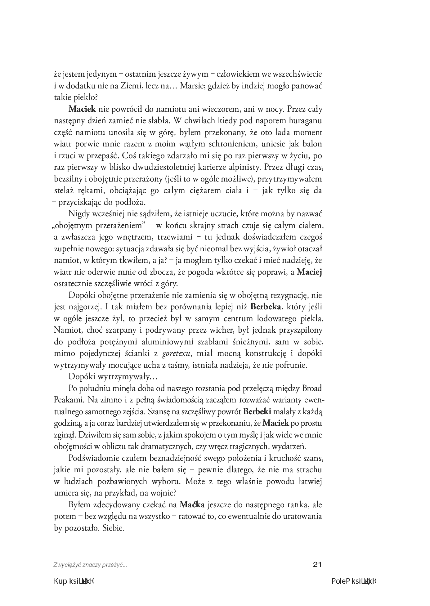 Fragment „Zwyciężyć znaczy przeżyć. 20 lat później” — strona 9 z 12