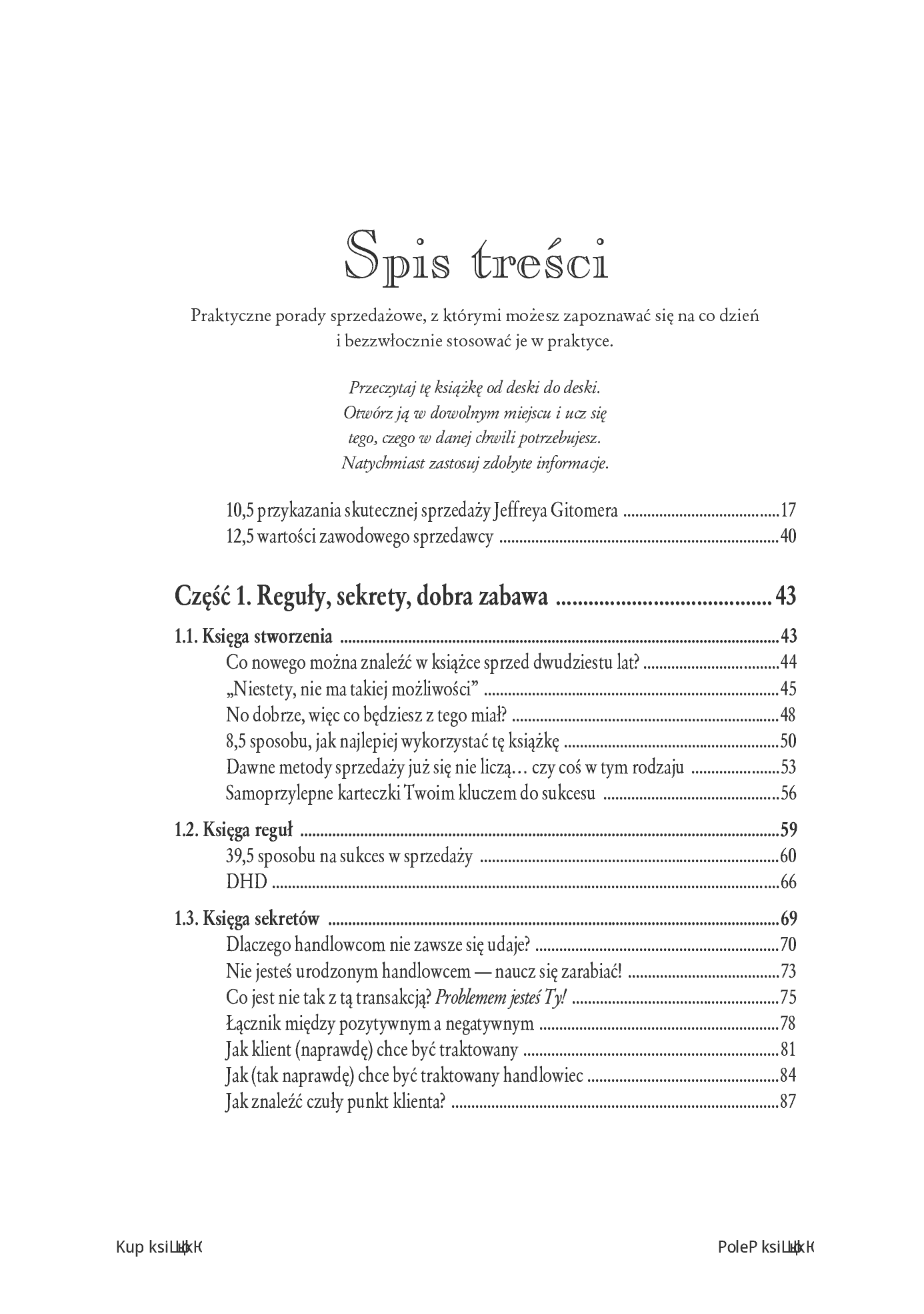 Fragment „Biblia handlowca. Najbogatsze źródło wiedzy o sprzedaży. Wydanie III” — strona 3 z 28