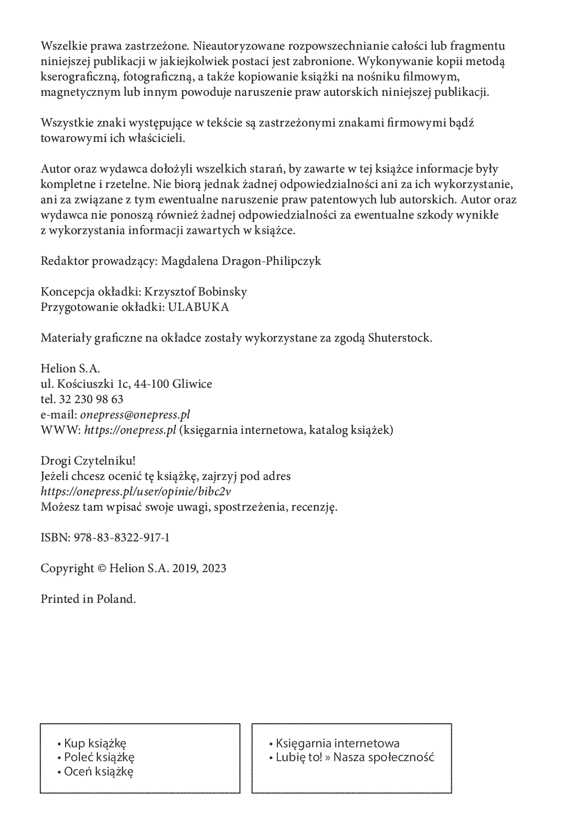 Fragment „Biblia copywritingu. Wydanie II poszerzone” — strona 2 z 14
