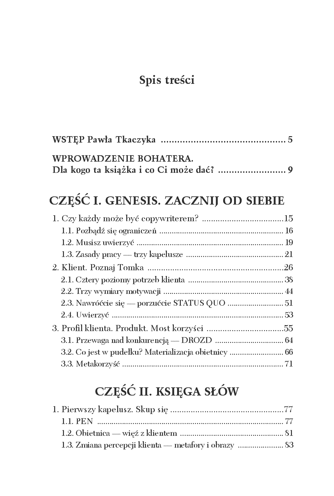 Fragment „Biblia copywritingu. Wydanie II poszerzone” — strona 3 z 14