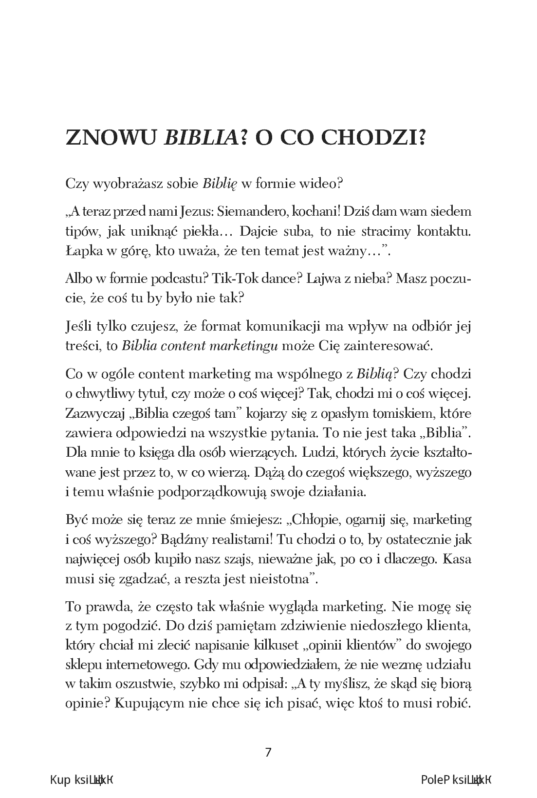 Fragment „Biblia content marketingu” — strona 7 z 18