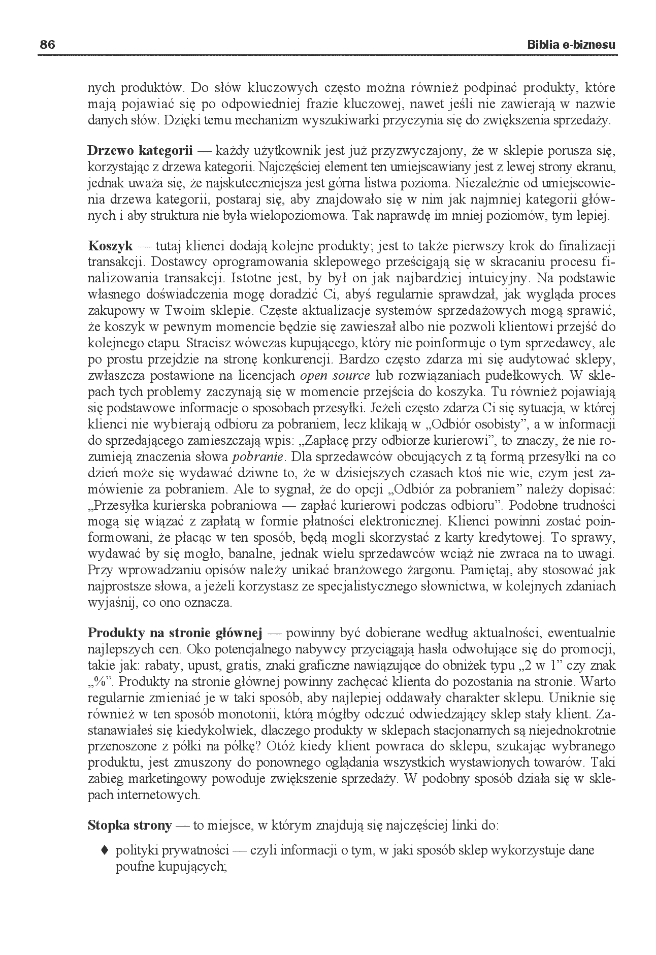 Fragment „Biblia e-biznesu” — strona 22 z 30