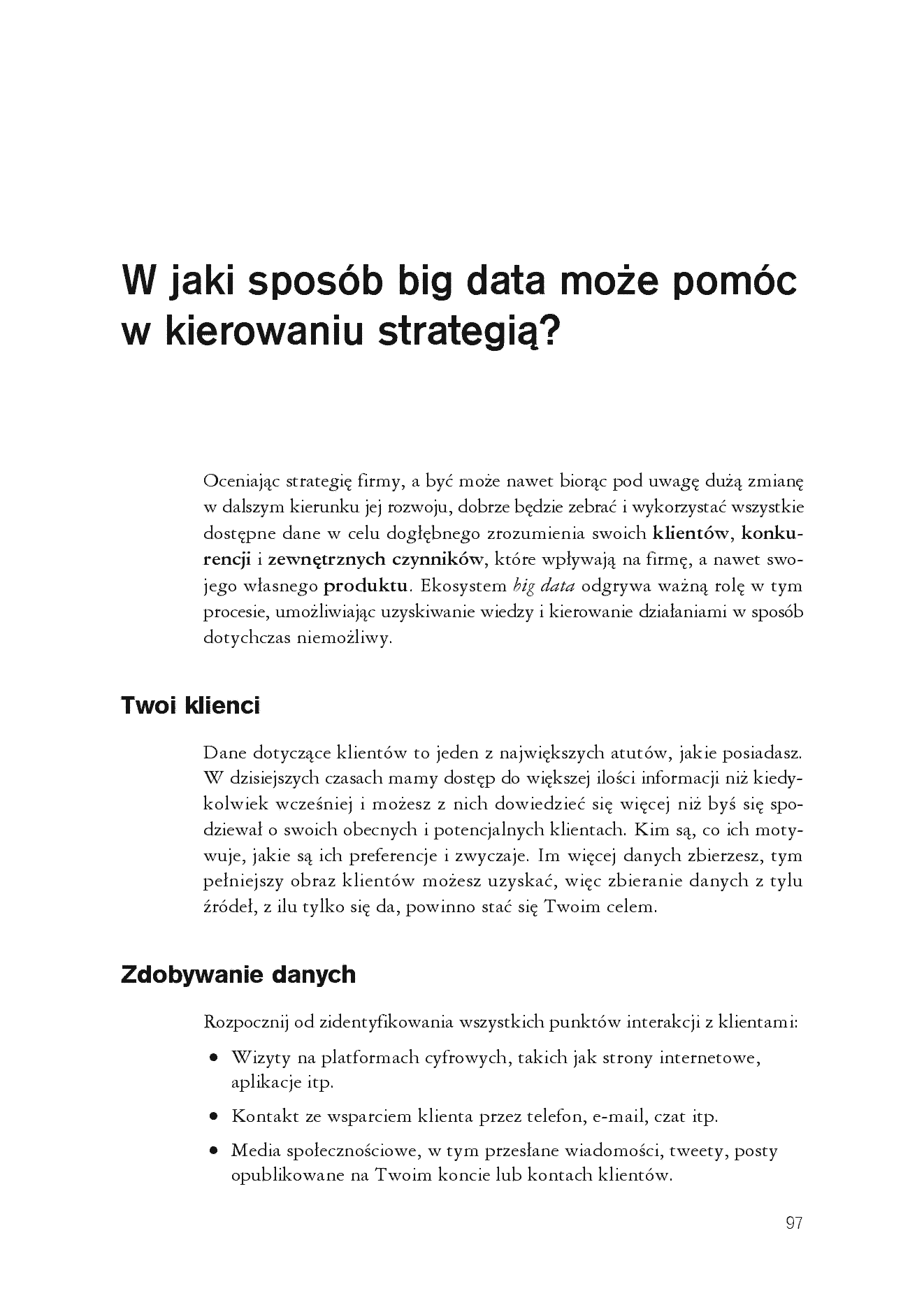 Fragment „Big data, nauka o danych i AI bez tajemnic. Podejmuj lepsze decyzje i rozwijaj swój biznes!” — strona 7 z 30