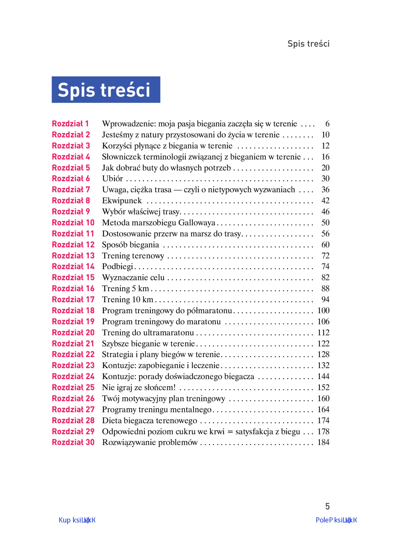 Fragment „Biegi przełajowe. Trening metodą Gallowaya” — strona 3 z 20