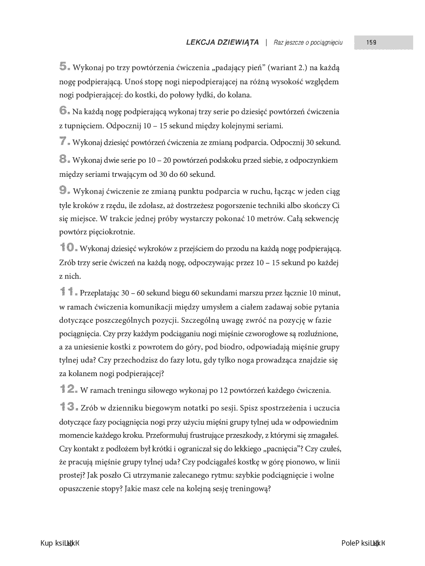 Fragment „Biegowa rewolucja, czyli jak biegać dalej, szybciej i unikać kontuzji” — strona 9 z 12