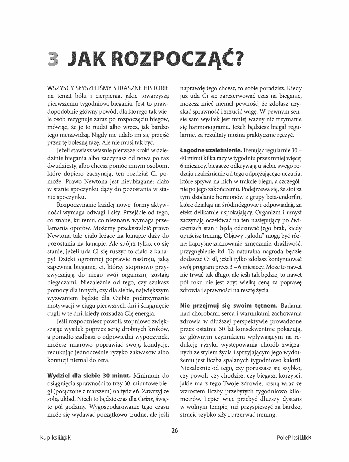 Fragment „Bieganie metodą Gallowaya. Ciesz się dobrym zdrowiem i doskonałą formą!” — strona 6 z 10