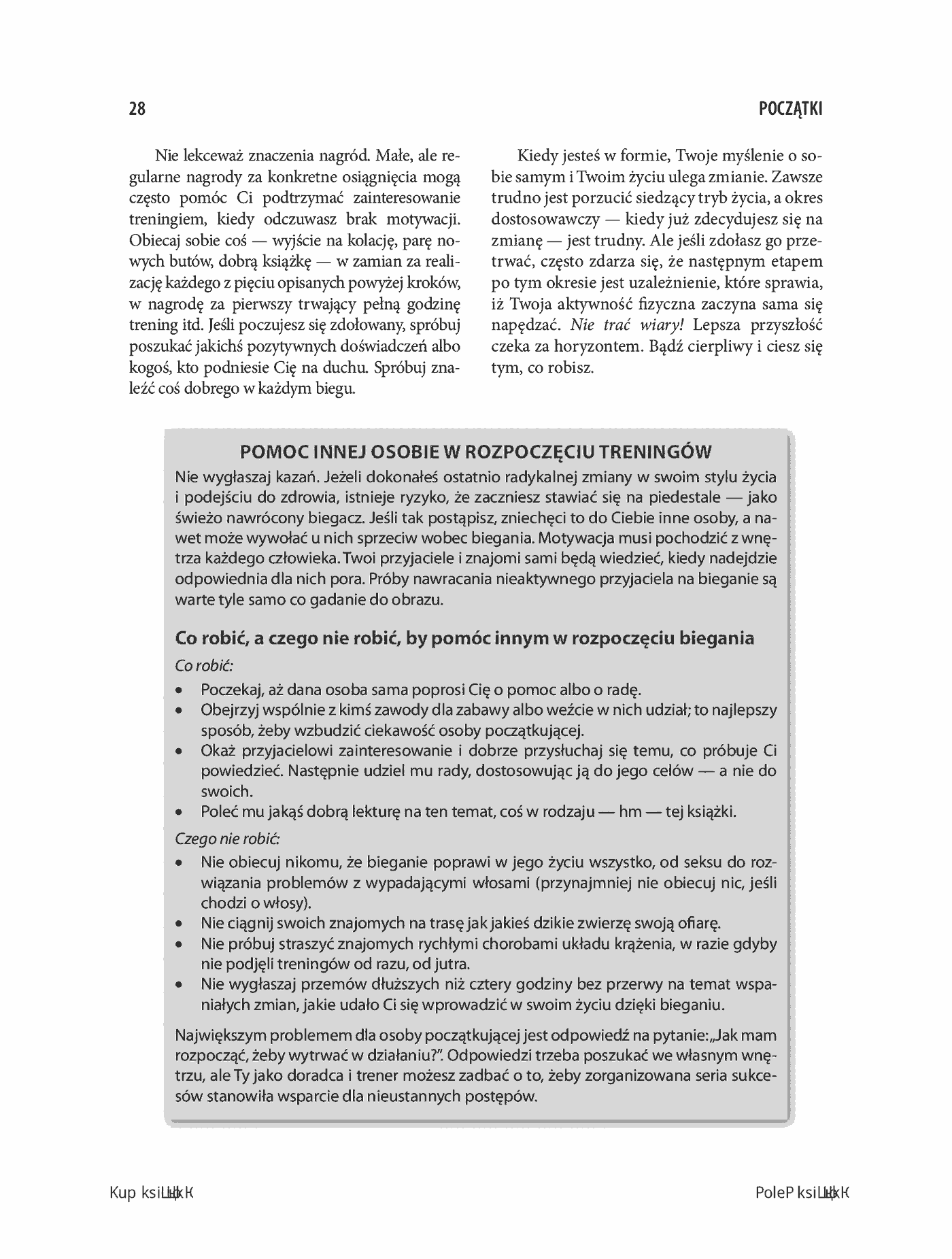 Fragment „Bieganie metodą Gallowaya. Ciesz się dobrym zdrowiem i doskonałą formą!” — strona 8 z 10