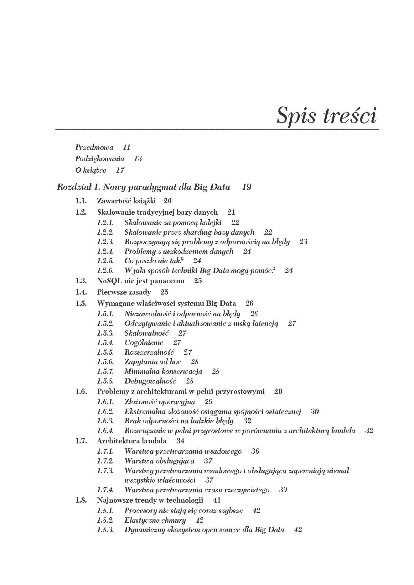 Fragment „Big Data. Najlepsze praktyki budowy skalowalnych systemów obsługi danych w czasie rzeczywistym” — strona 3 z 30