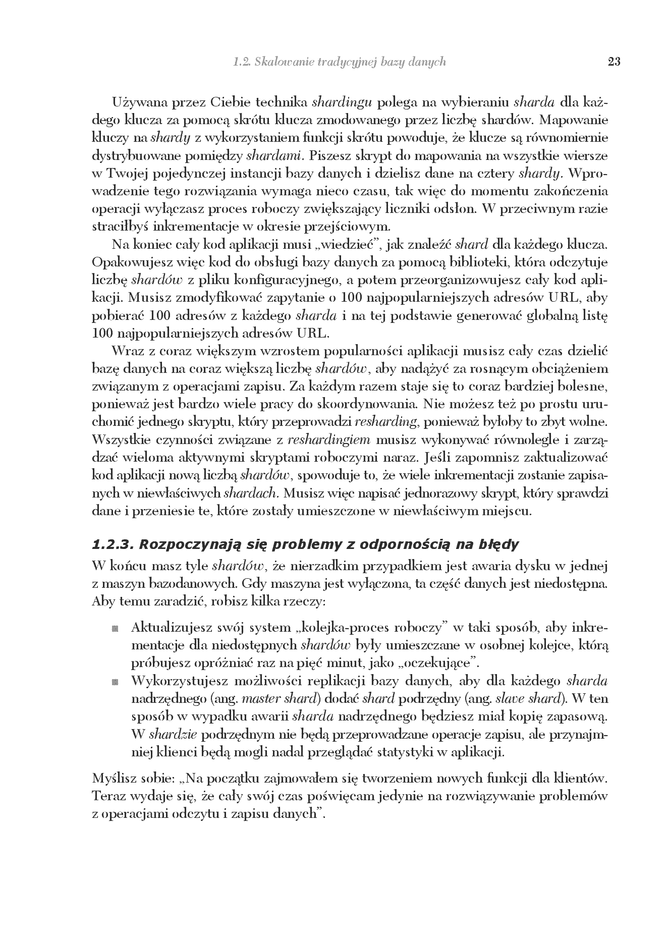 Fragment „Big Data. Najlepsze praktyki budowy skalowalnych systemów obsługi danych w czasie rzeczywistym” — strona 15 z 30