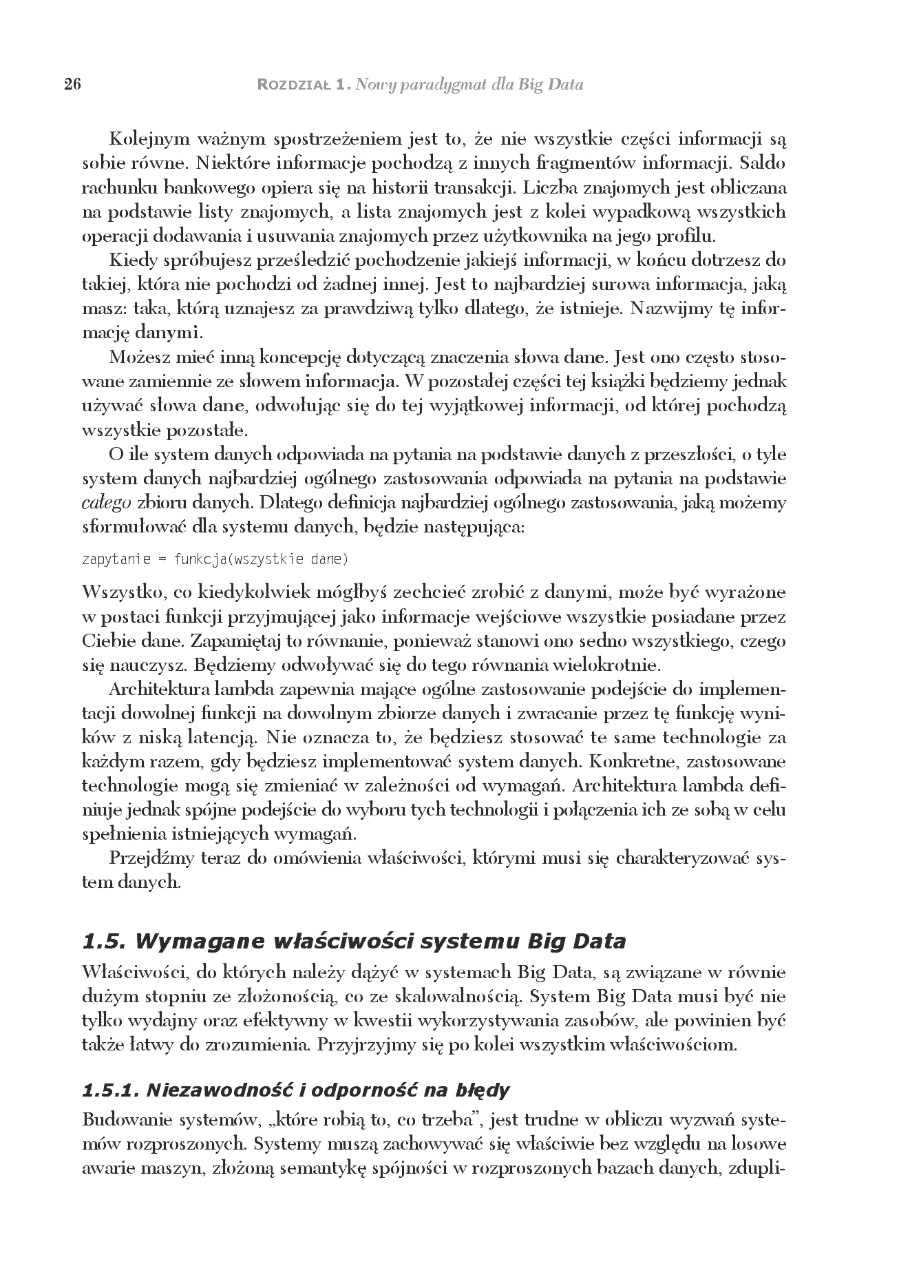 Fragment „Big Data. Najlepsze praktyki budowy skalowalnych systemów obsługi danych w czasie rzeczywistym” — strona 18 z 30