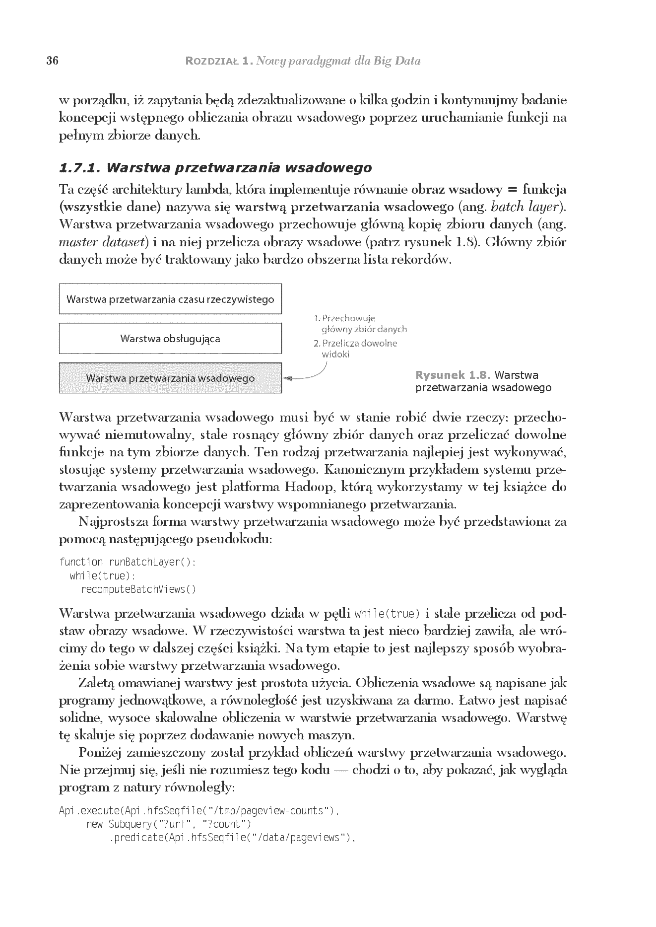 Fragment „Big Data. Najlepsze praktyki budowy skalowalnych systemów obsługi danych w czasie rzeczywistym” — strona 28 z 30