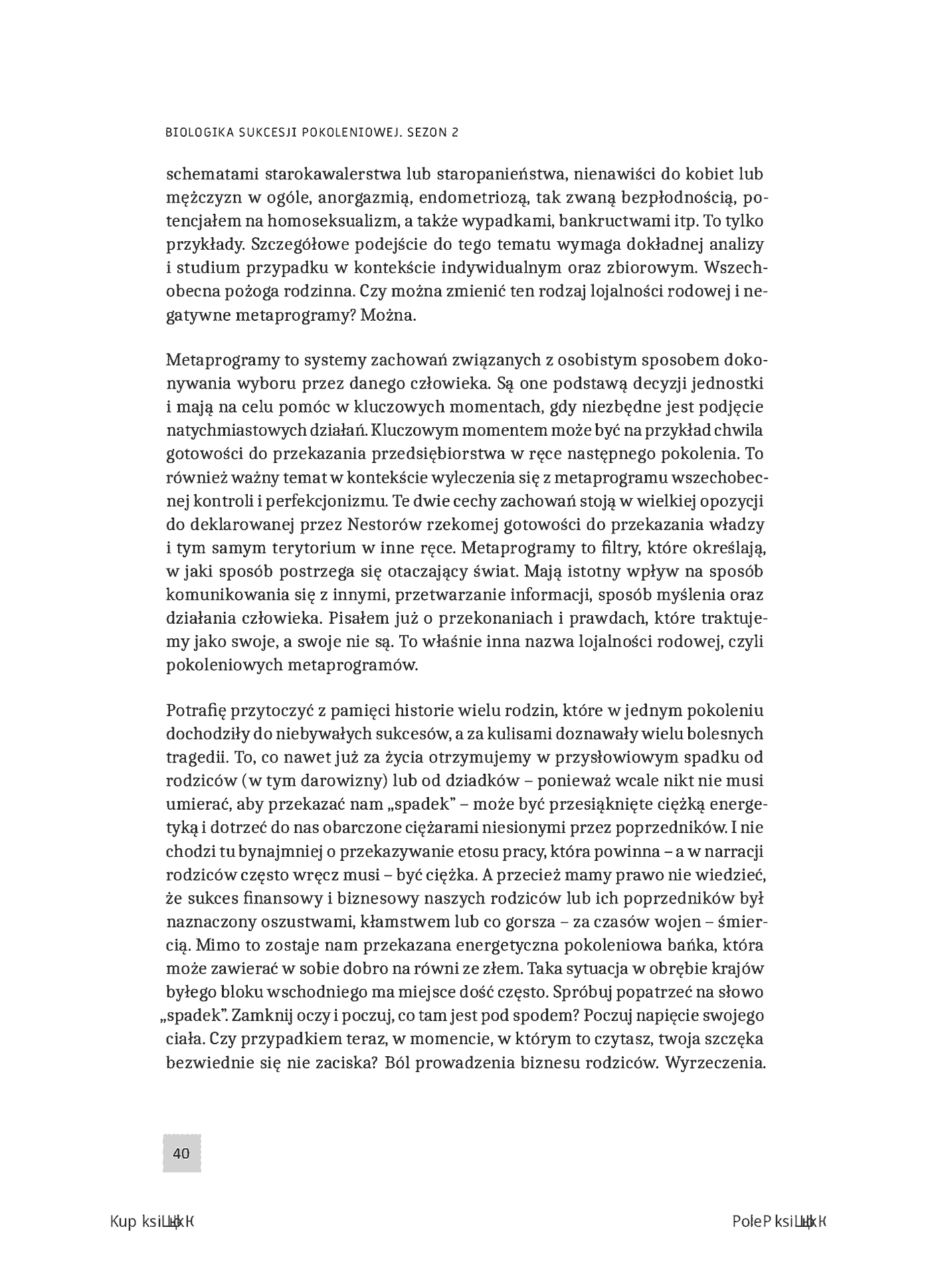 Fragment „Biologika Sukcesji Pokoleniowej. Sezon 2. Za życia i po życiu. Inter vivos & Mortis causa” — strona 18 z 22